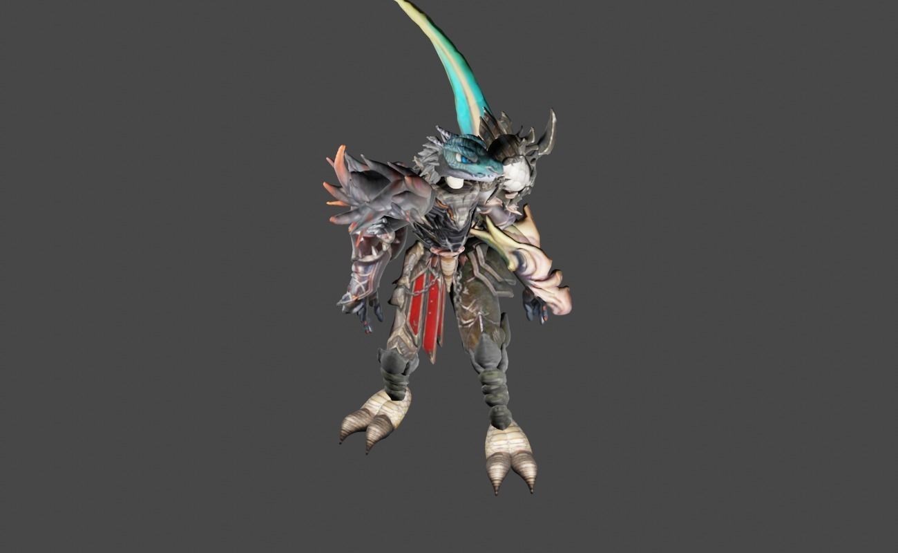 Zeloeman Beta A 31 Low-poly 3D model_15