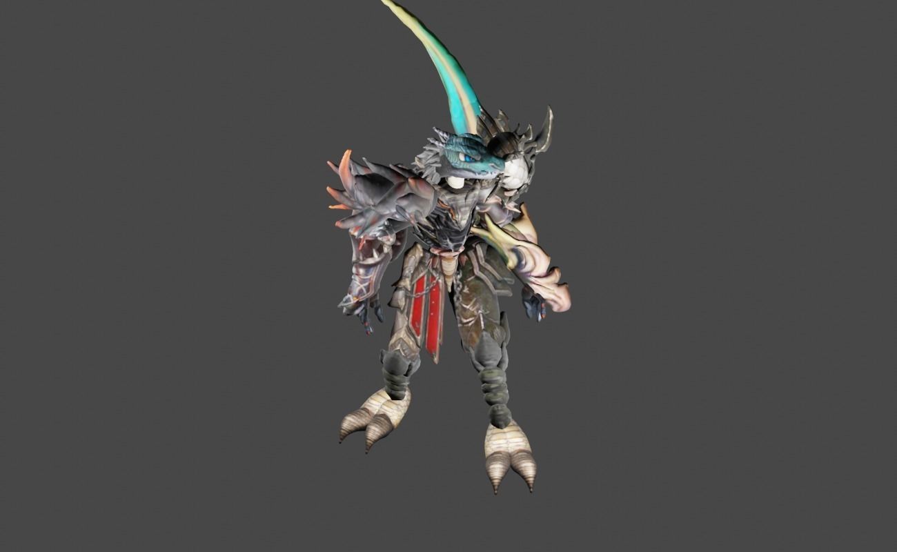 Zeloeman Beta A 31 Low-poly 3D model_18