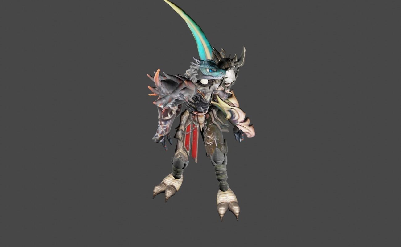 Zeloeman Beta A 31 Low-poly 3D model_20