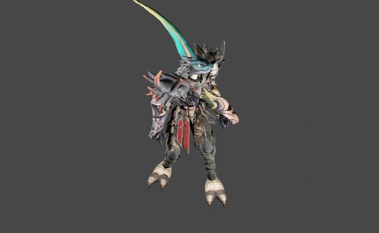 Zeloeman Beta A 31 Low-poly 3D model_24