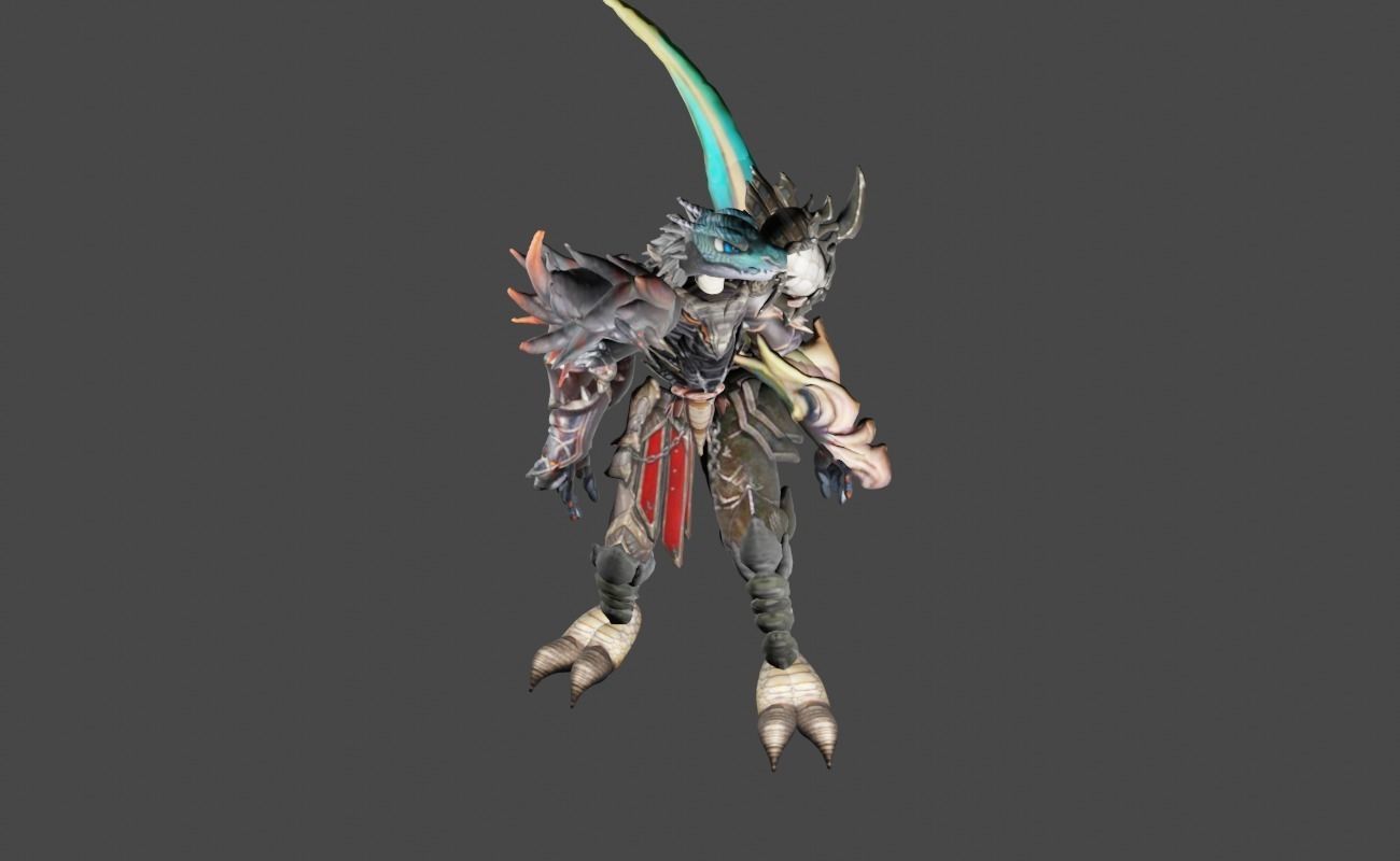 Zeloeman Beta A 31 Low-poly 3D model_17