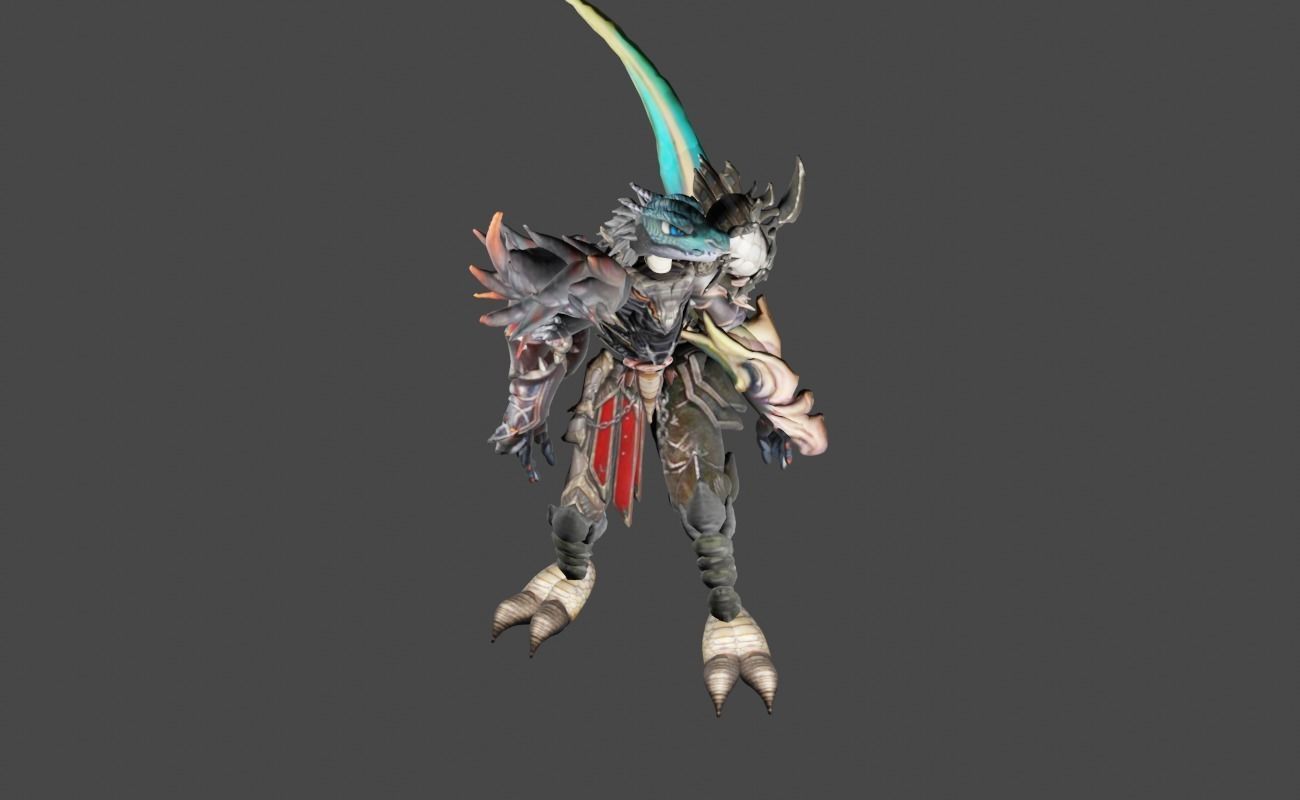 Zeloeman Beta A 31 Low-poly 3D model_16