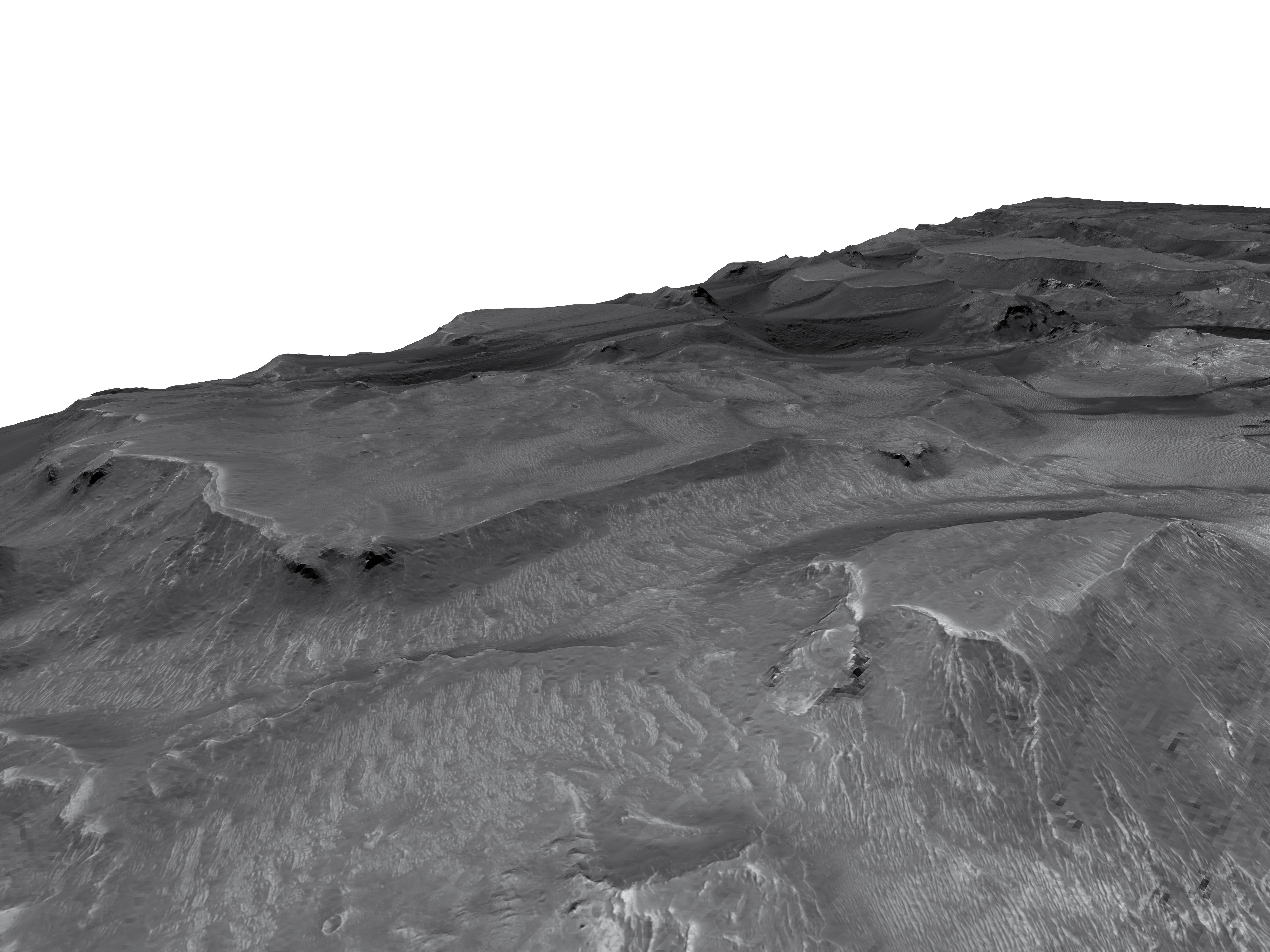 MARS VR - Chaos on the Floor of Candor Chasma 3D model_3