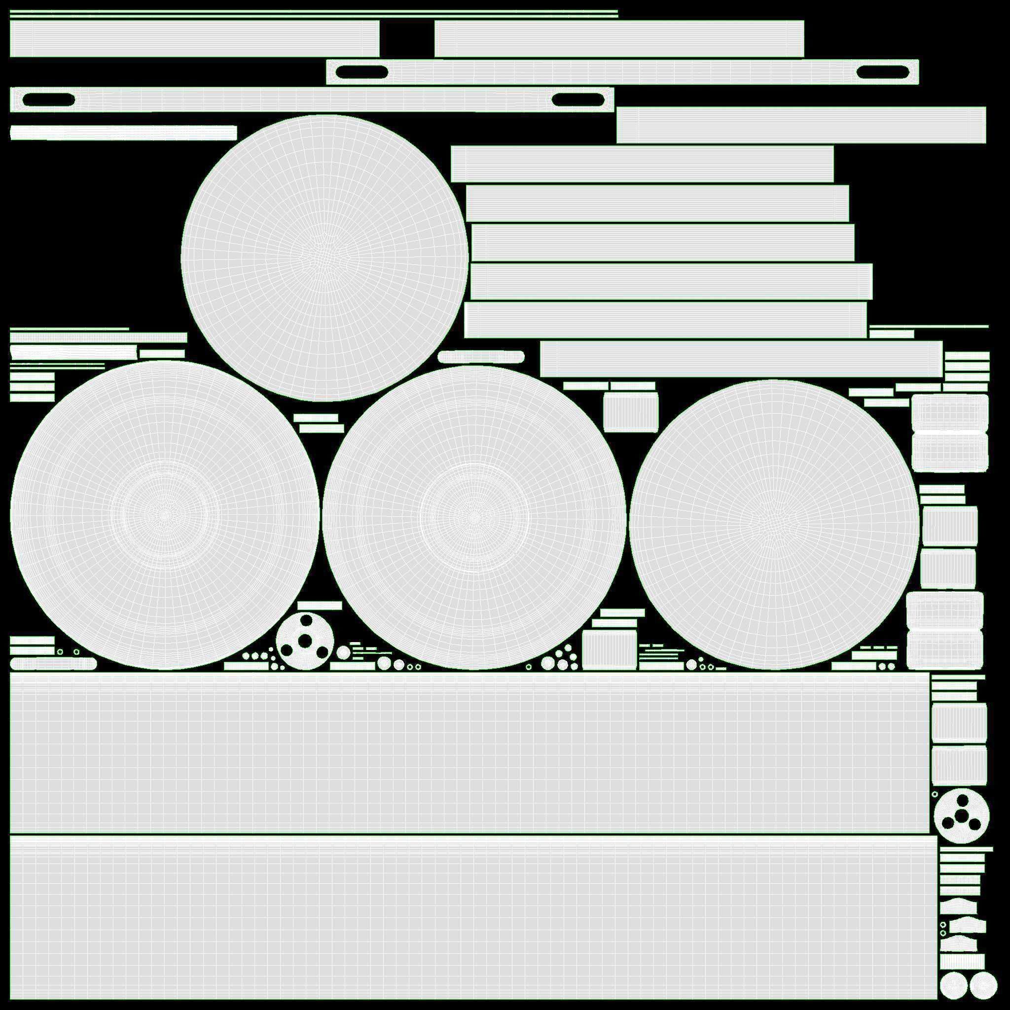 Camping Cooking Tripod with Pot 3D model_8