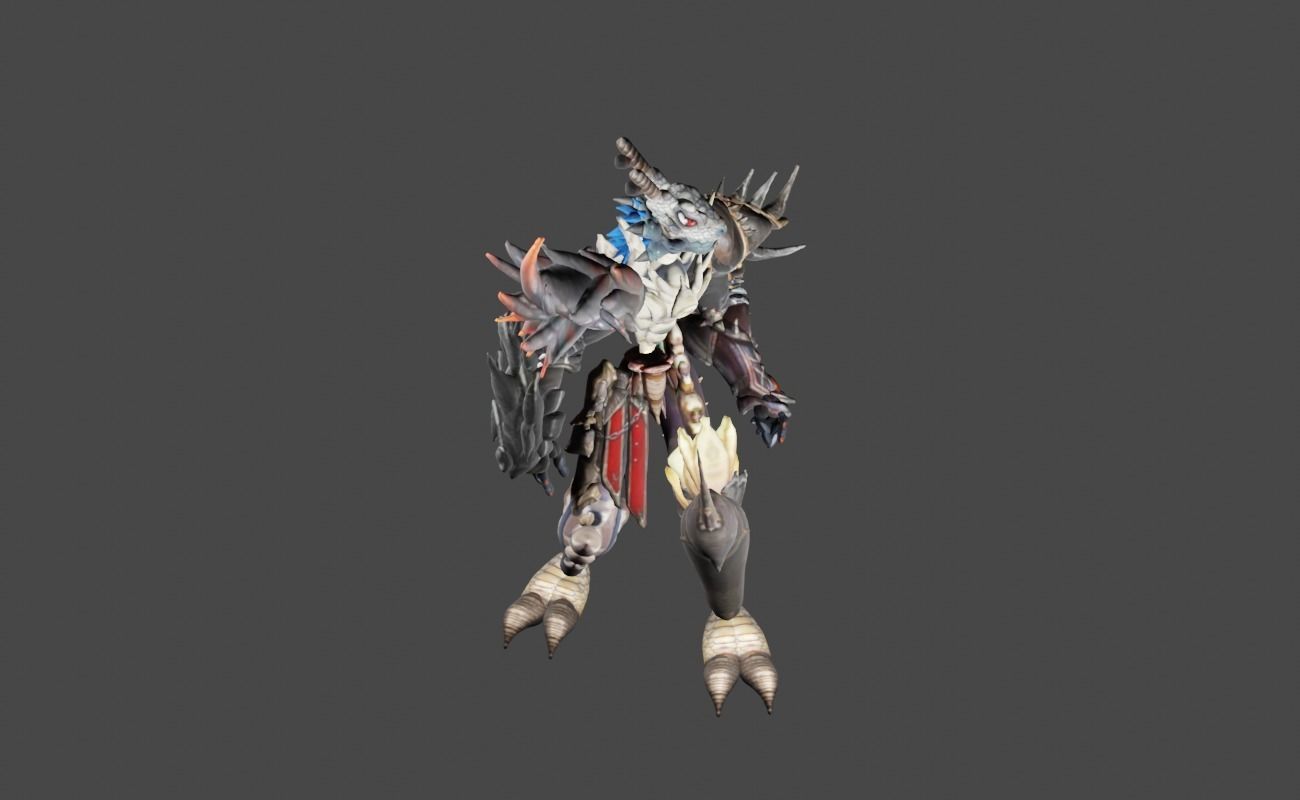 Zeloeman Beta A 22 Low-poly 3D model_23