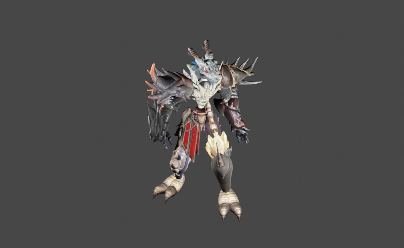 Zeloeman Beta A 22 Low-poly 3D model_7