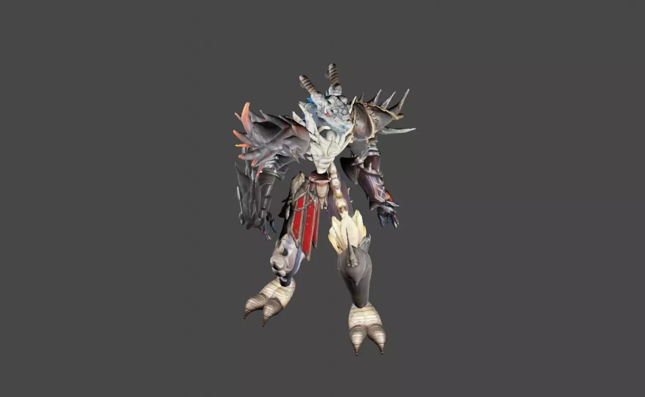 Zeloeman Beta A 22 Low-poly 3D model_0