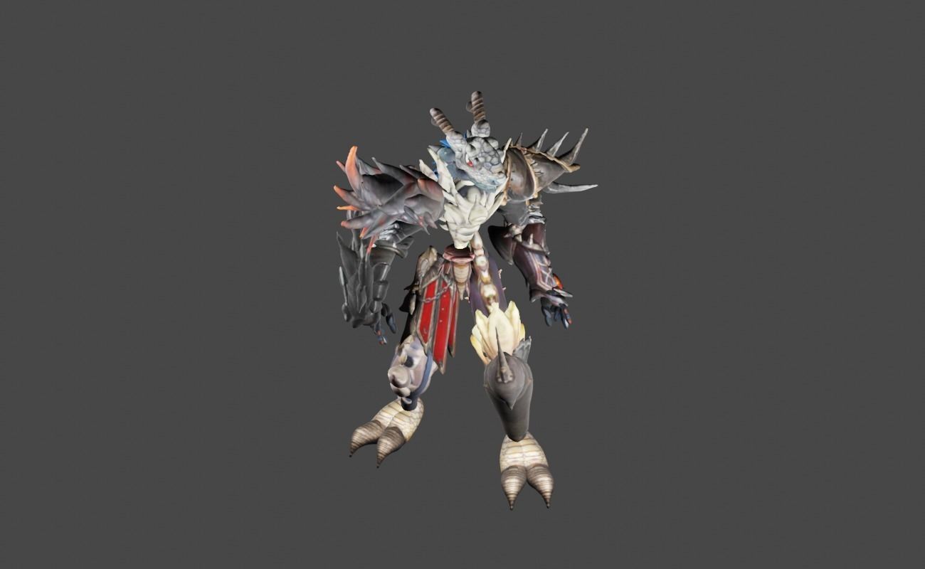 Zeloeman Beta A 22 Low-poly 3D model_3