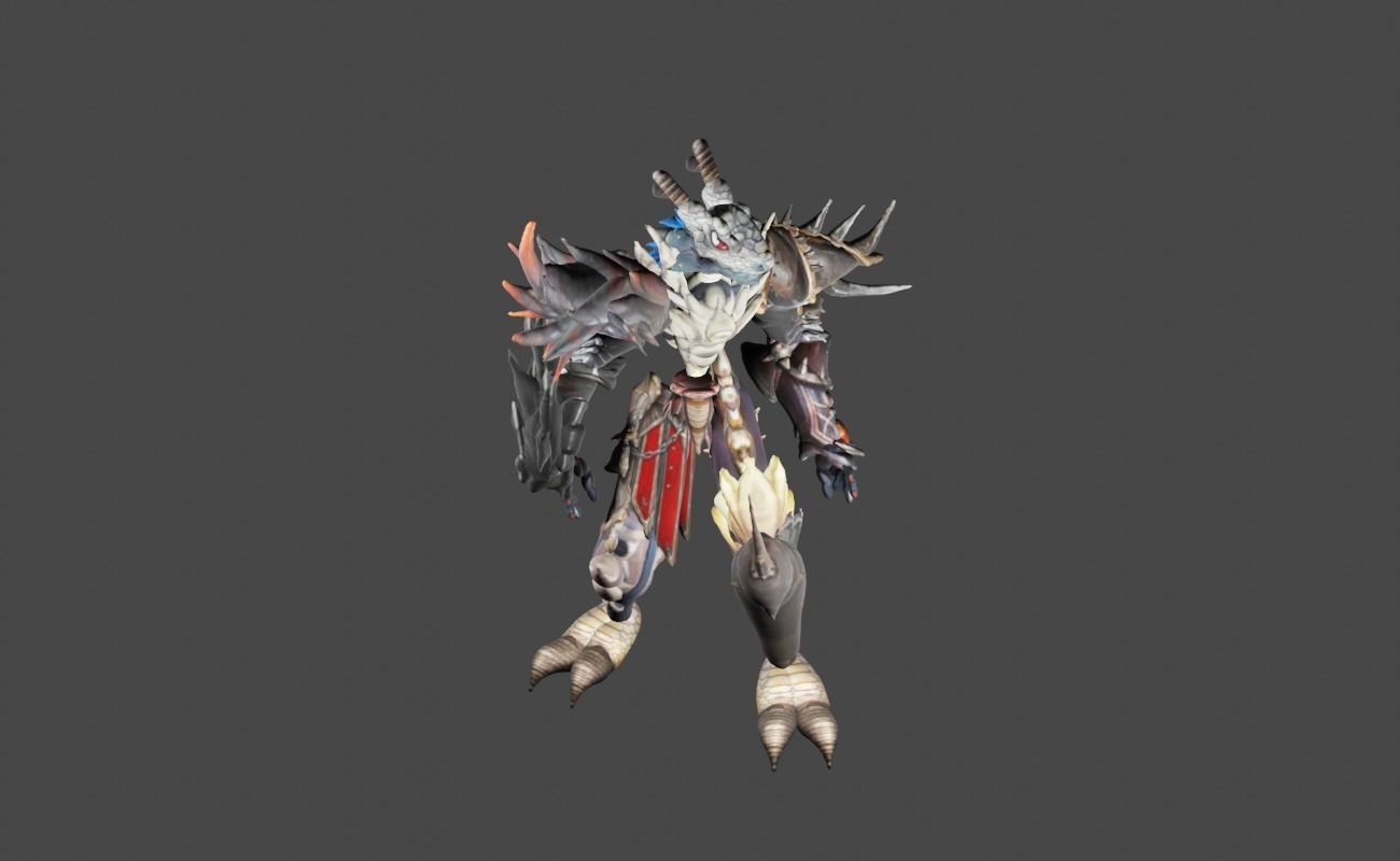 Zeloeman Beta A 22 Low-poly 3D model_12