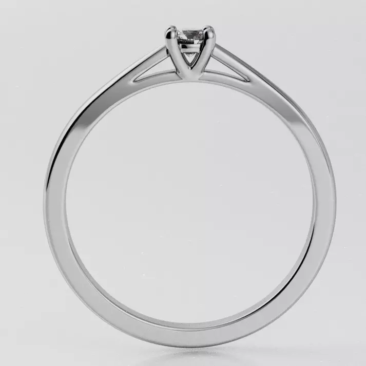 14 Engagement Rings sizes 3D print model_4