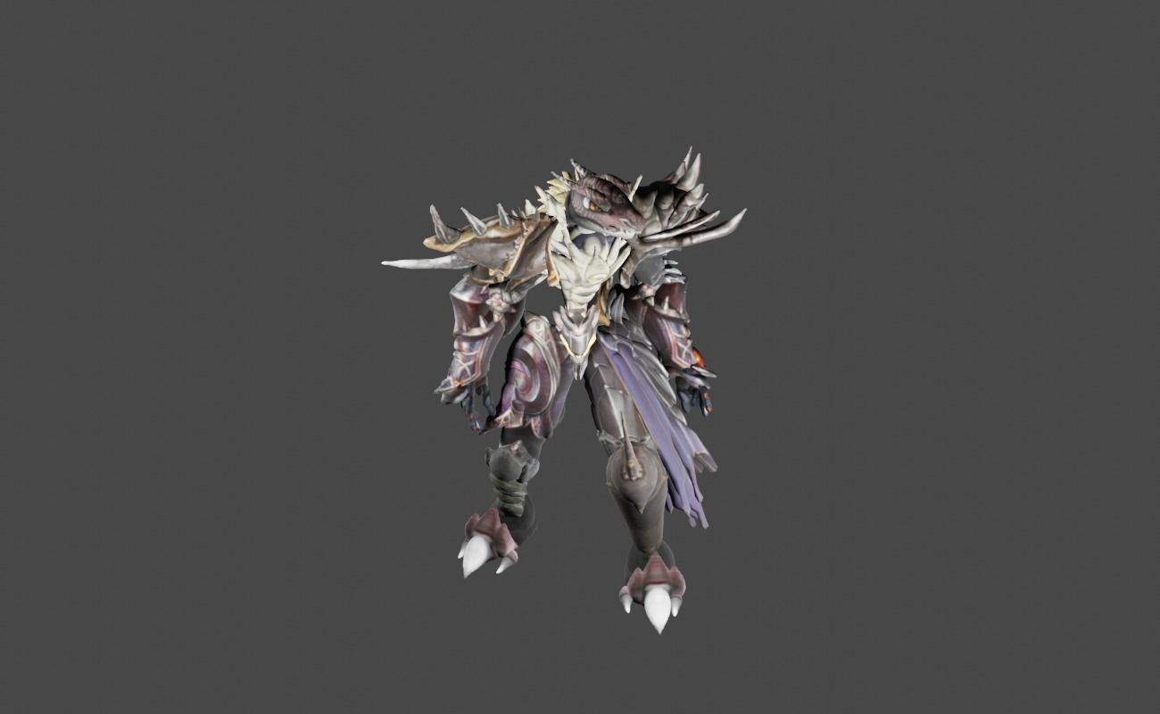 Zeloeman Beta A 12 Low-poly 3D model_10