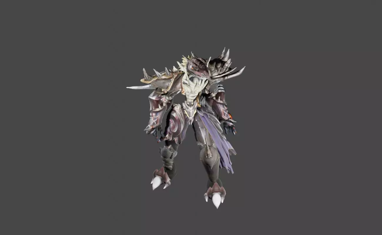 Zeloeman Beta A 12 Low-poly 3D model_0