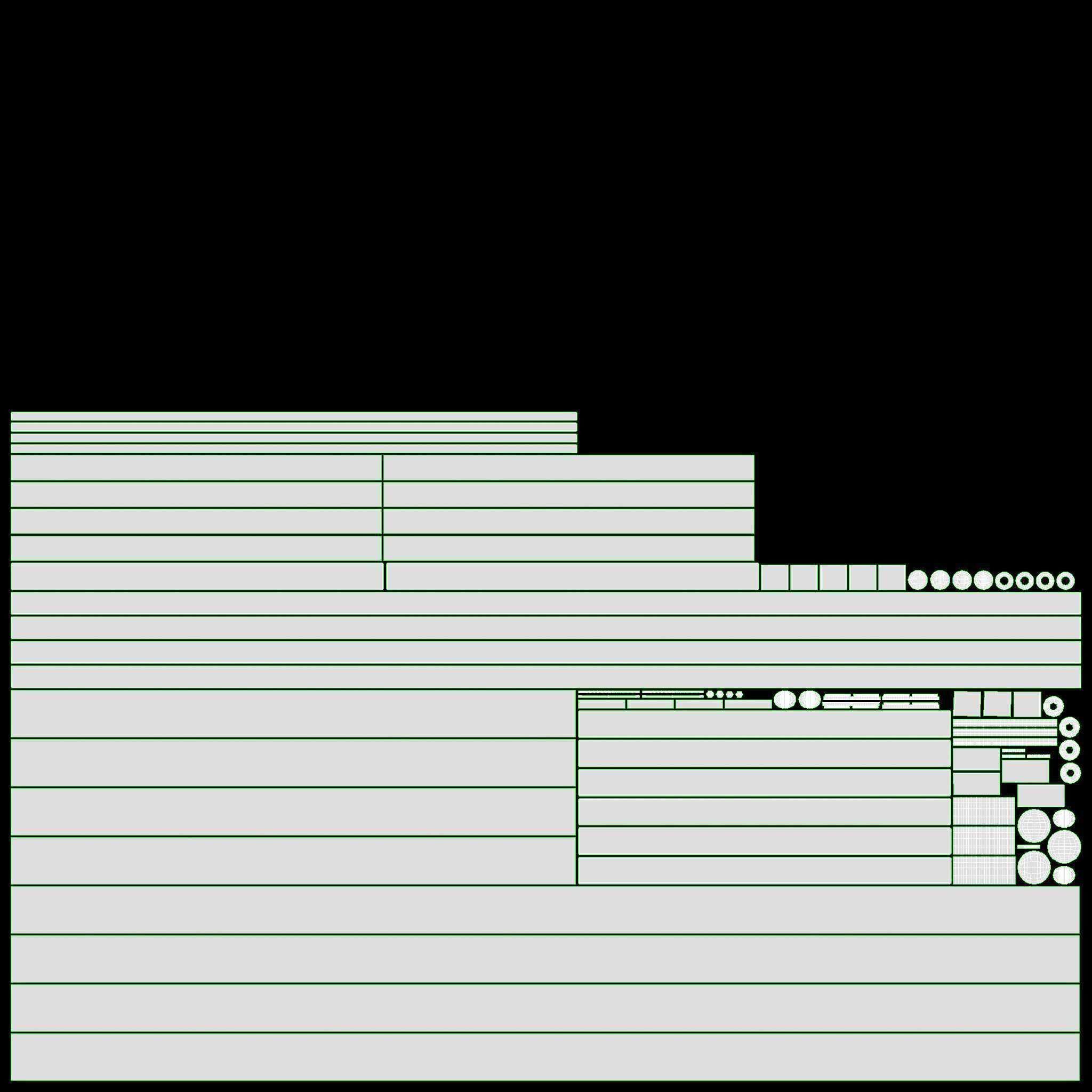Display cabinet Angus 3D model_8