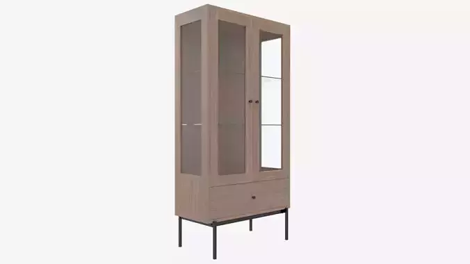 Display cabinet Angus 3D model