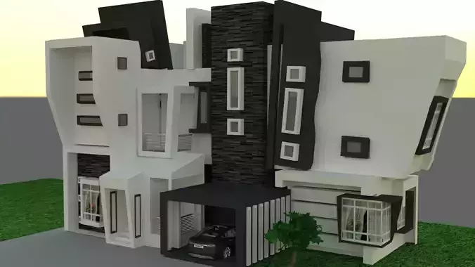 exterior design  3D model