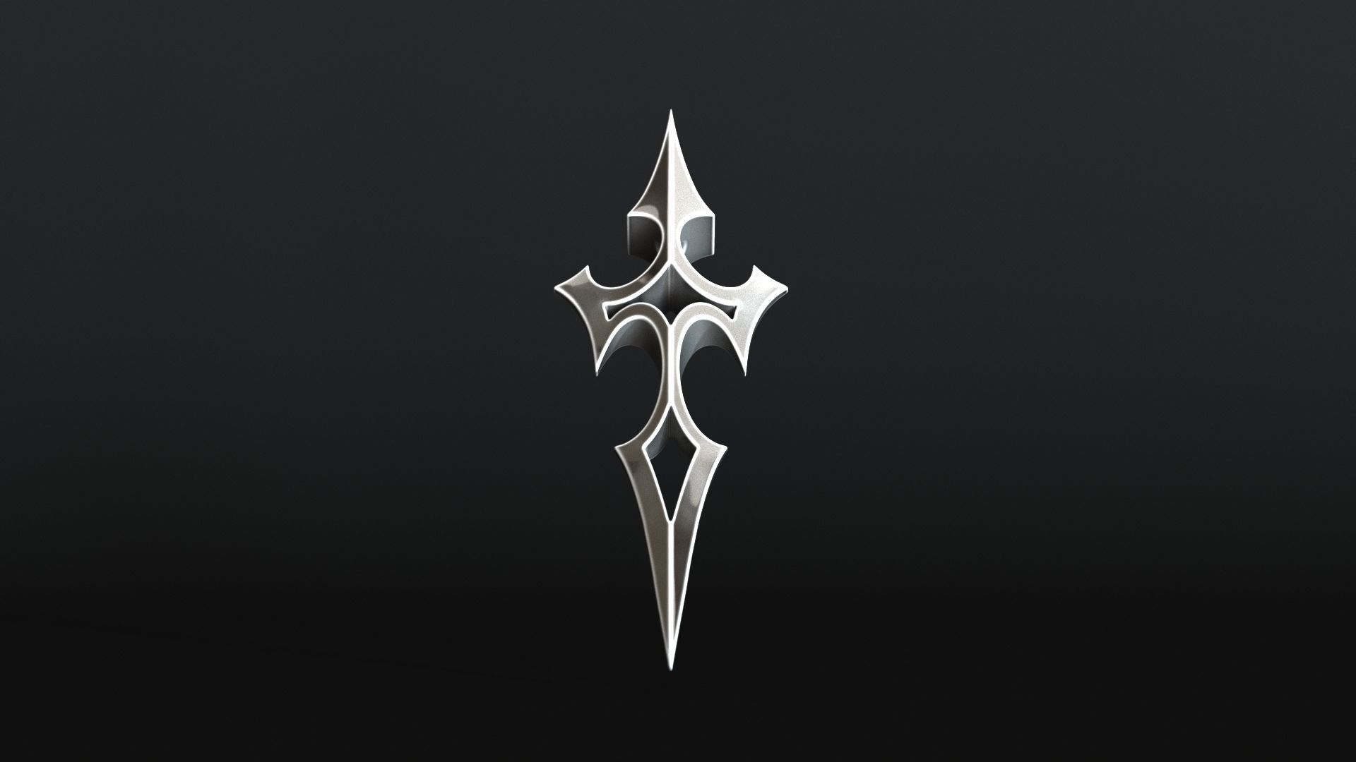 Elven Arrow Pendant D 3D Model 3D print model_6