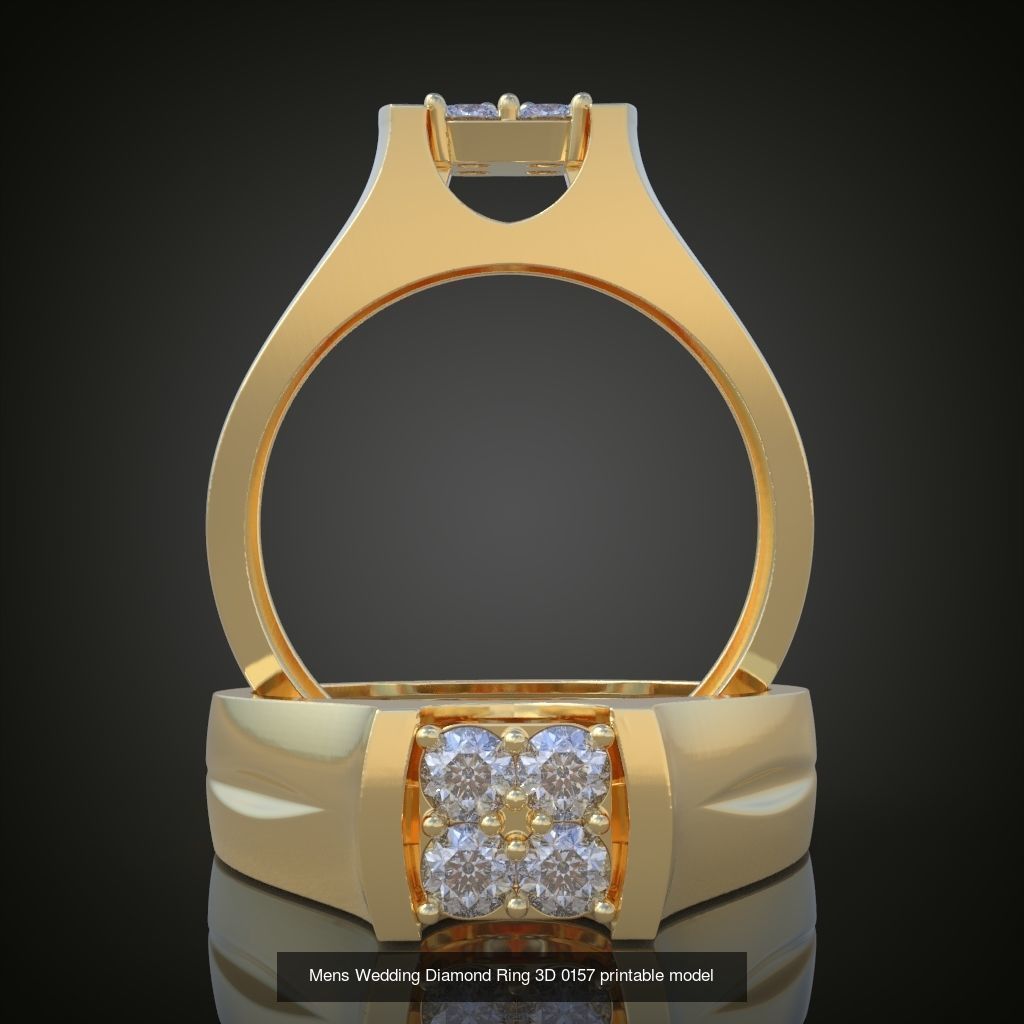 6My 20 Beautiful and graceful 3d printable ring models 3D Model Collection_22