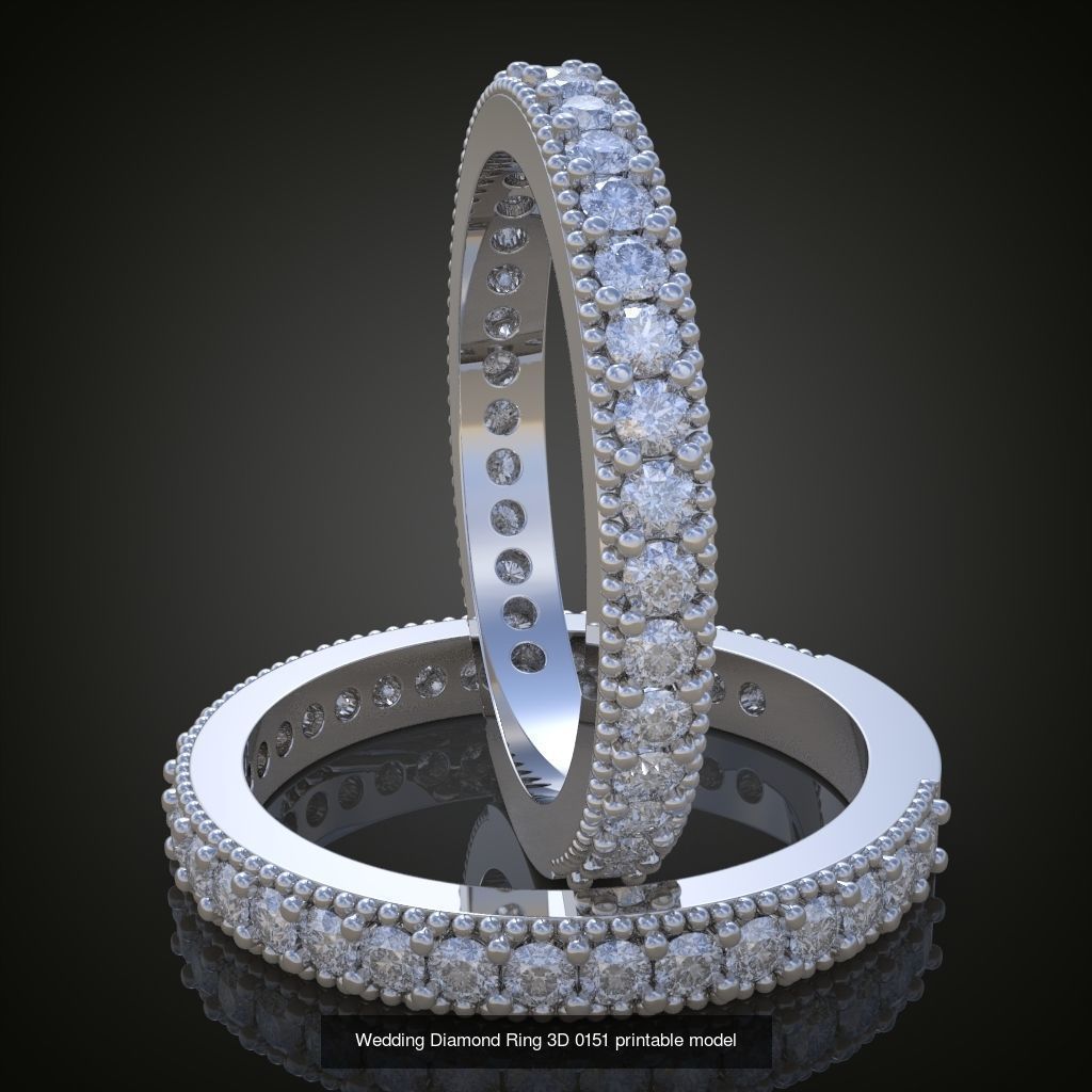 6My 20 Beautiful and graceful 3d printable ring models 3D Model Collection_16