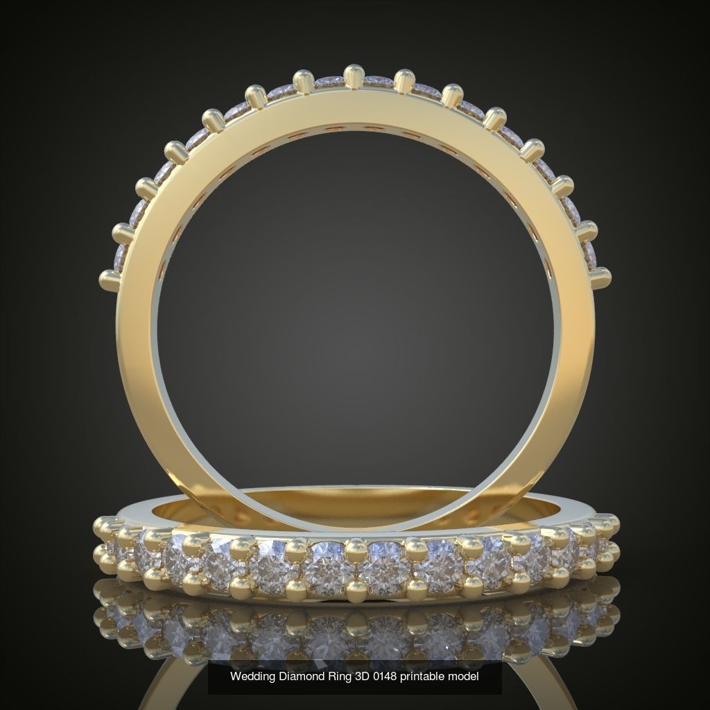 6My 20 Beautiful and graceful 3d printable ring models 3D Model Collection_13