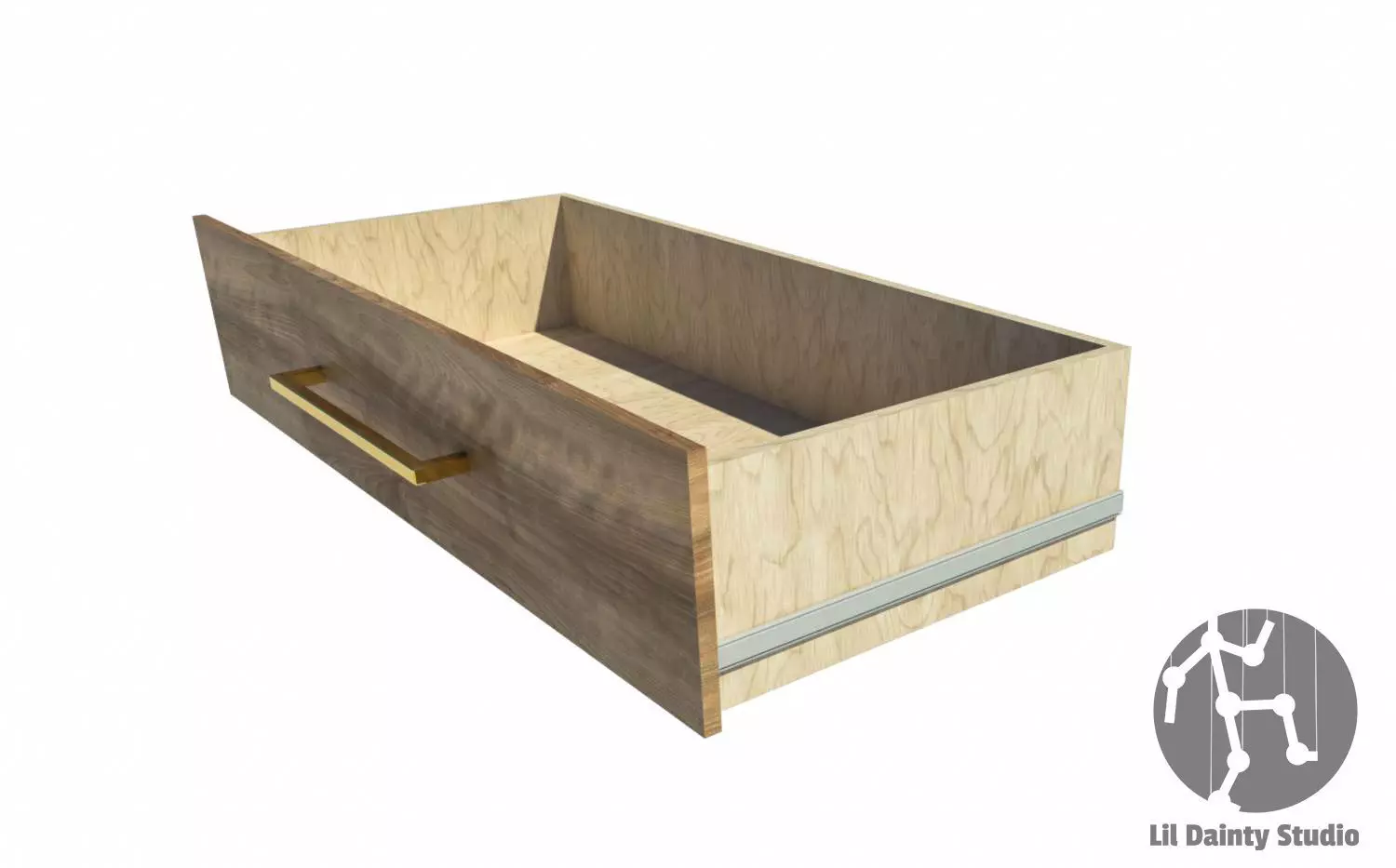 Modular Drawer 3D model_0