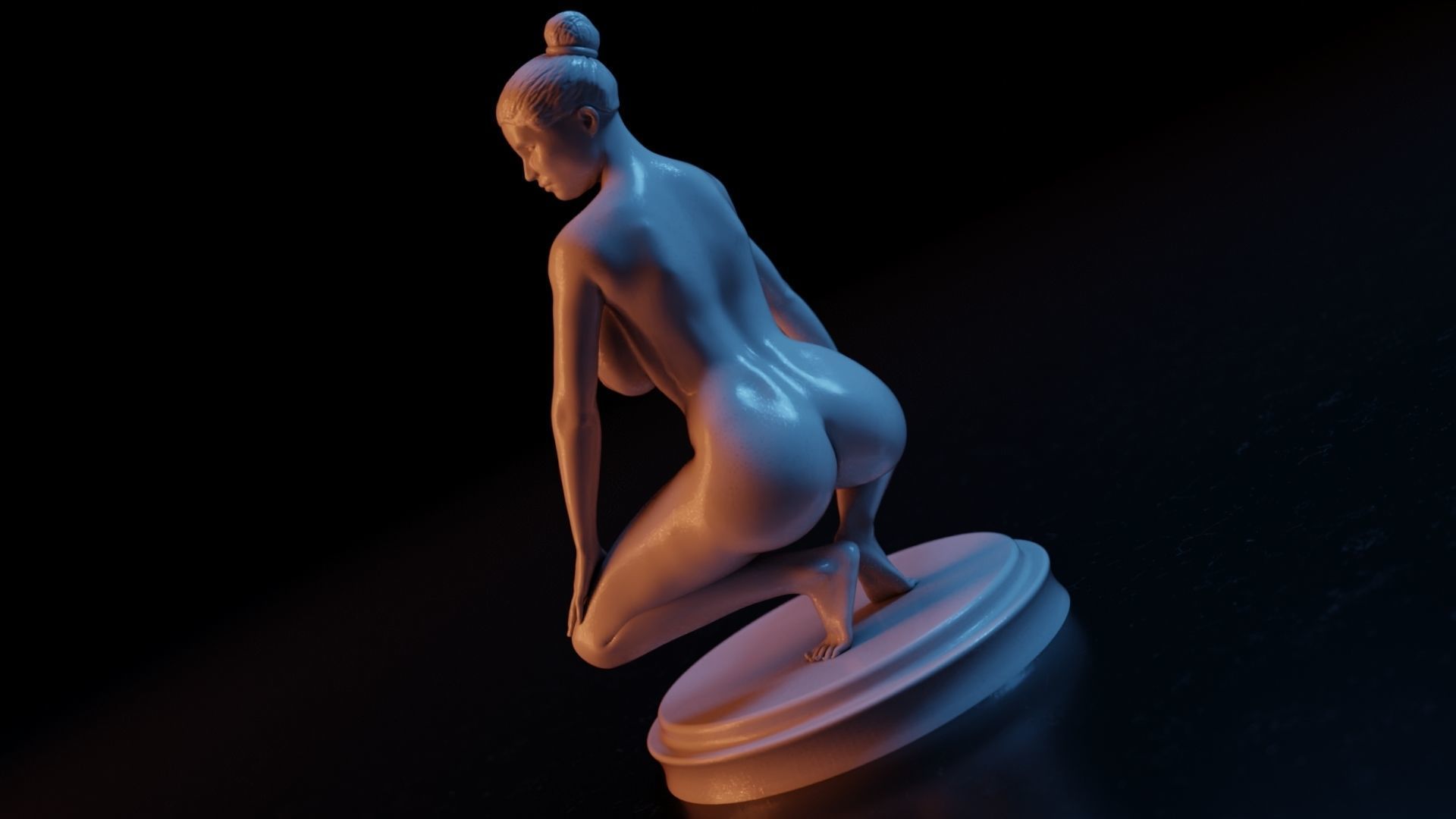 Sexy girl 38 3D print model_4