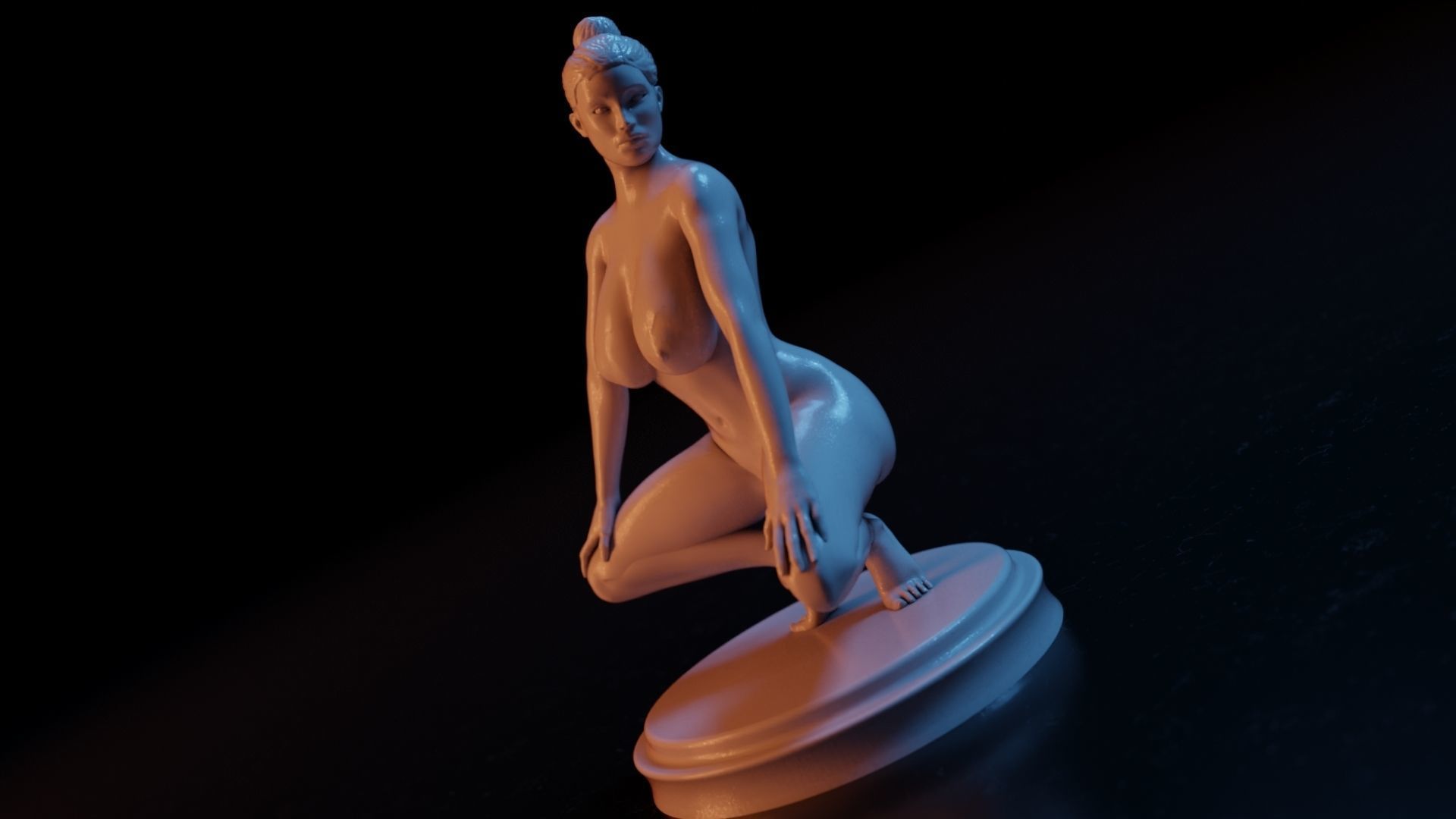 Sexy girl 38 3D print model_23