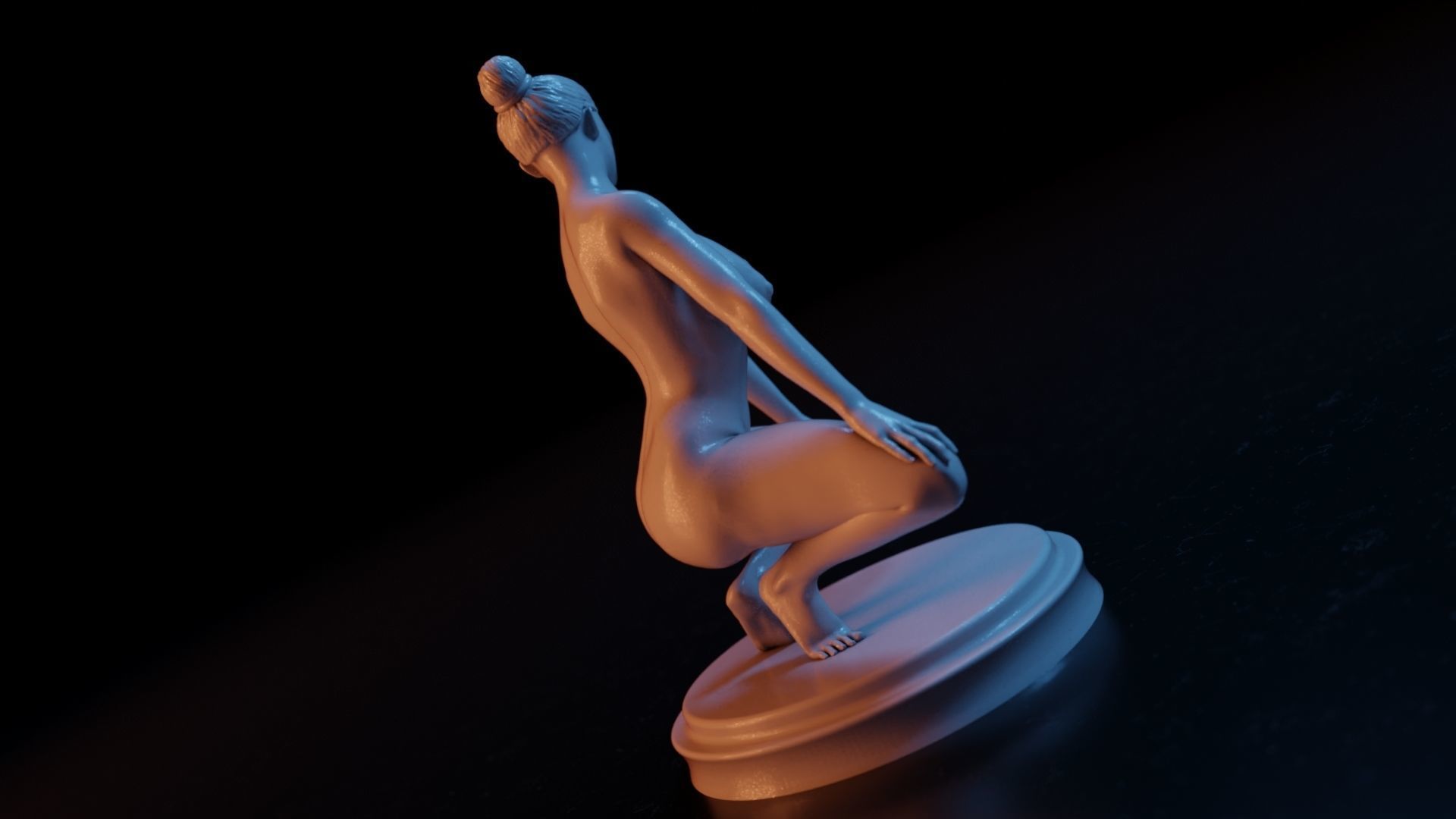 Sexy girl 38 3D print model_13