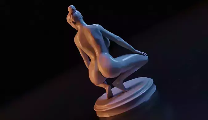 Sexy girl 38 3D print model