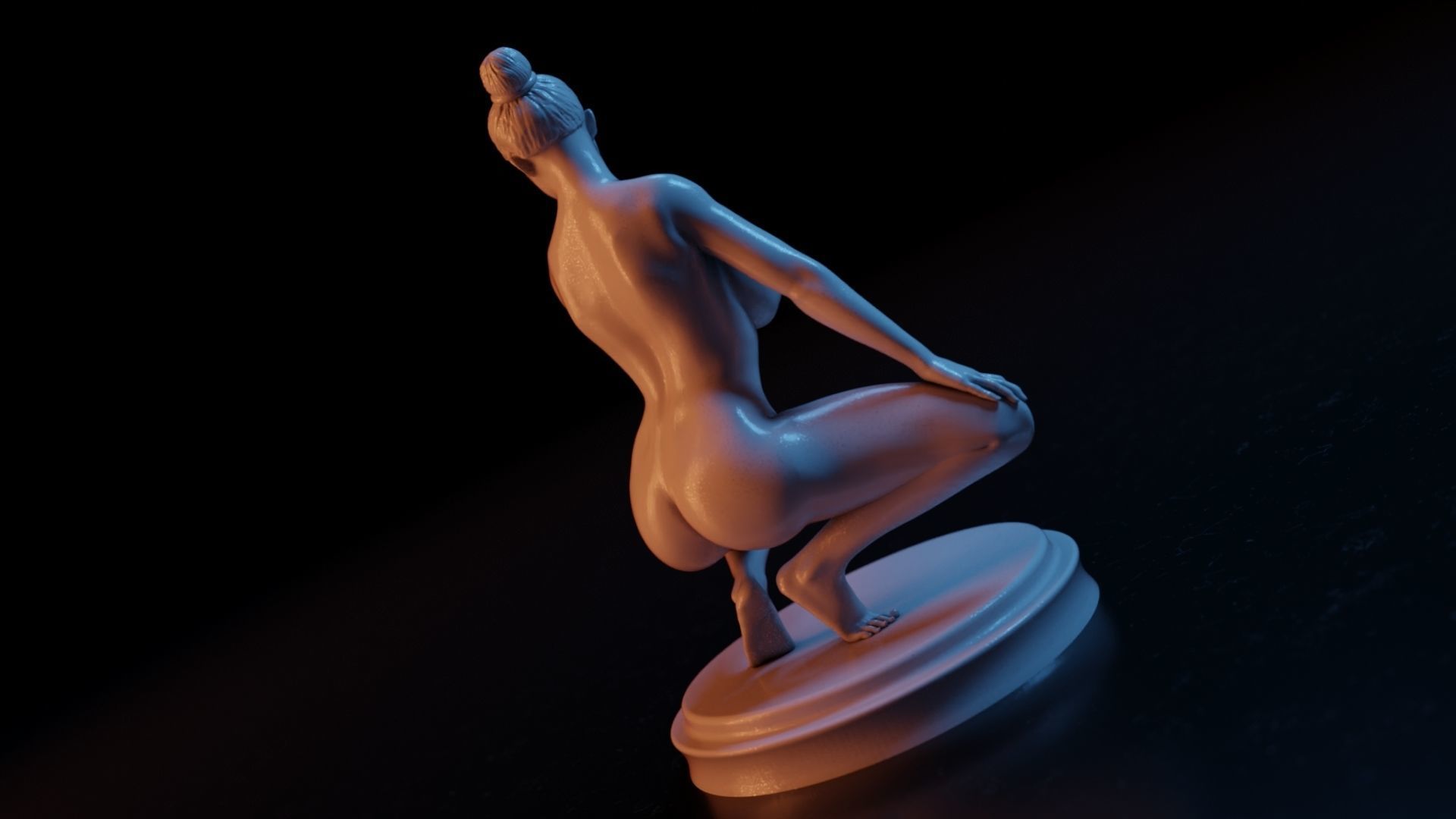 Sexy girl 38 3D print model_10