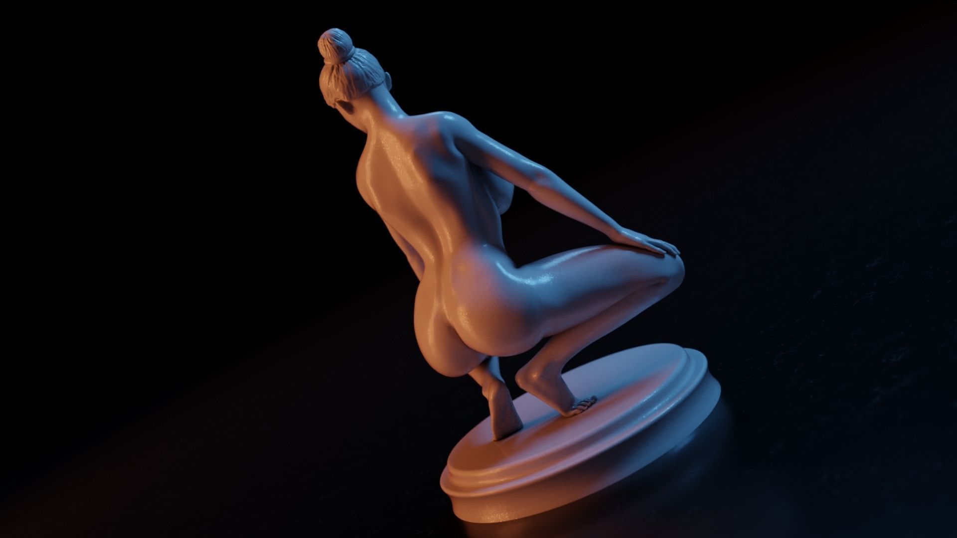 Sexy girl 38 3D print model_9