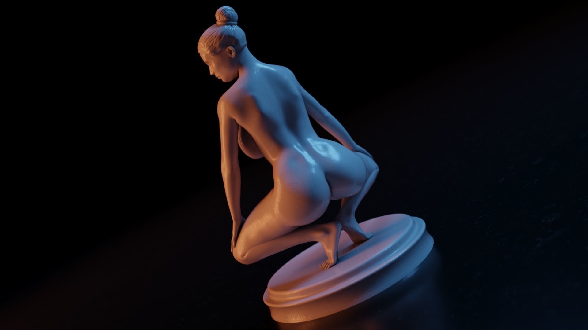 Sexy girl 38 3D print model_5