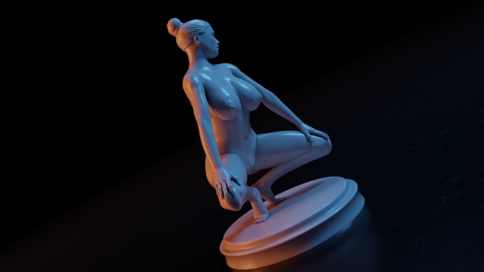 Sexy girl 38 3D print model_16