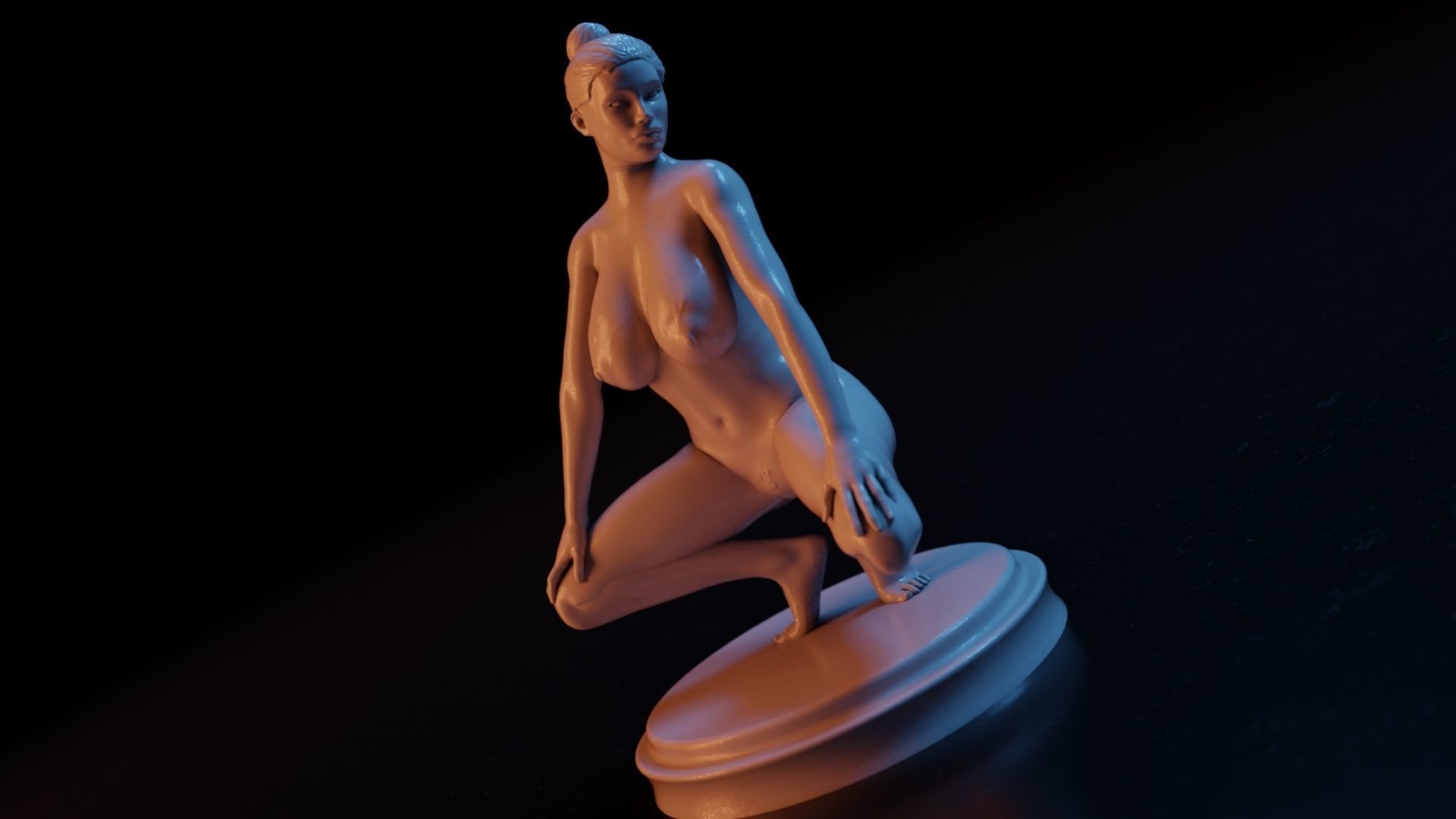 Sexy girl 38 3D print model_12
