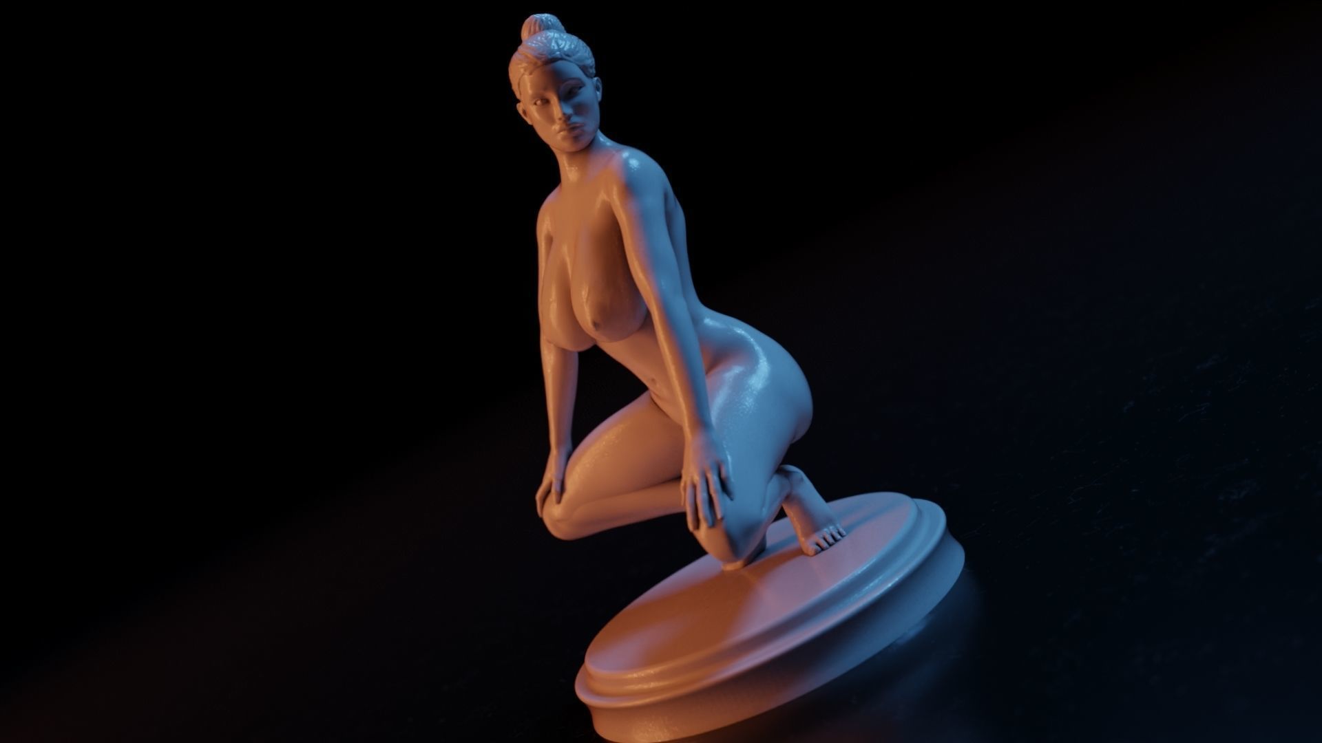 Sexy girl 38 3D print model_24