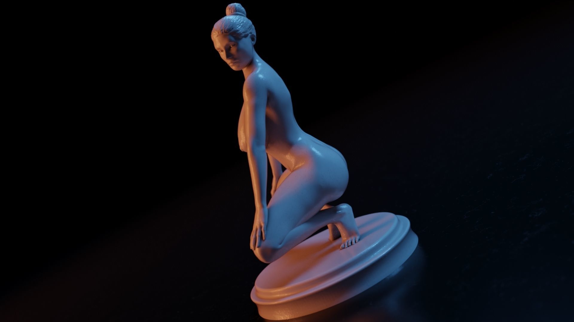 Sexy girl 38 3D print model_2