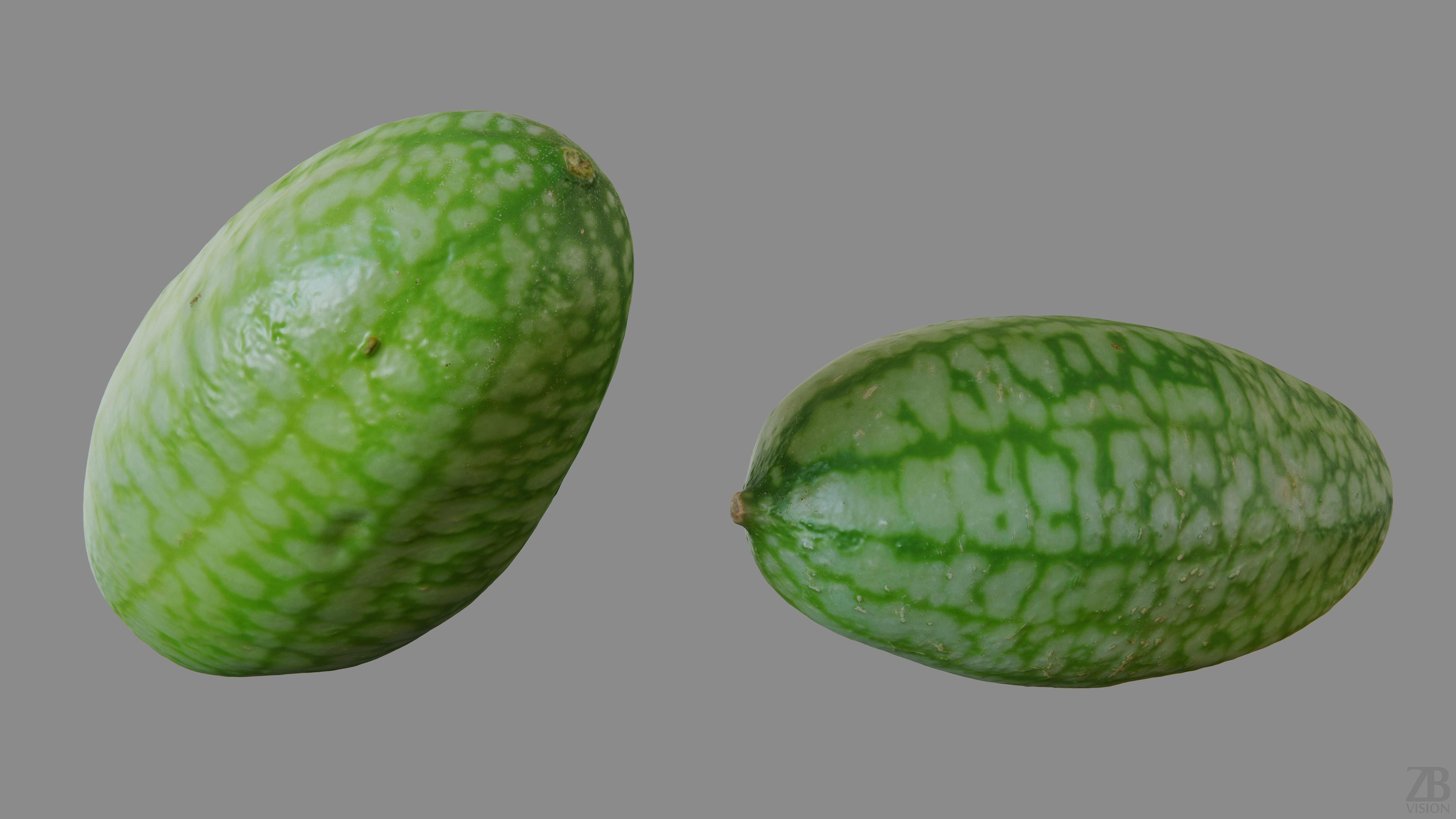 Cucamelon 3D model_9