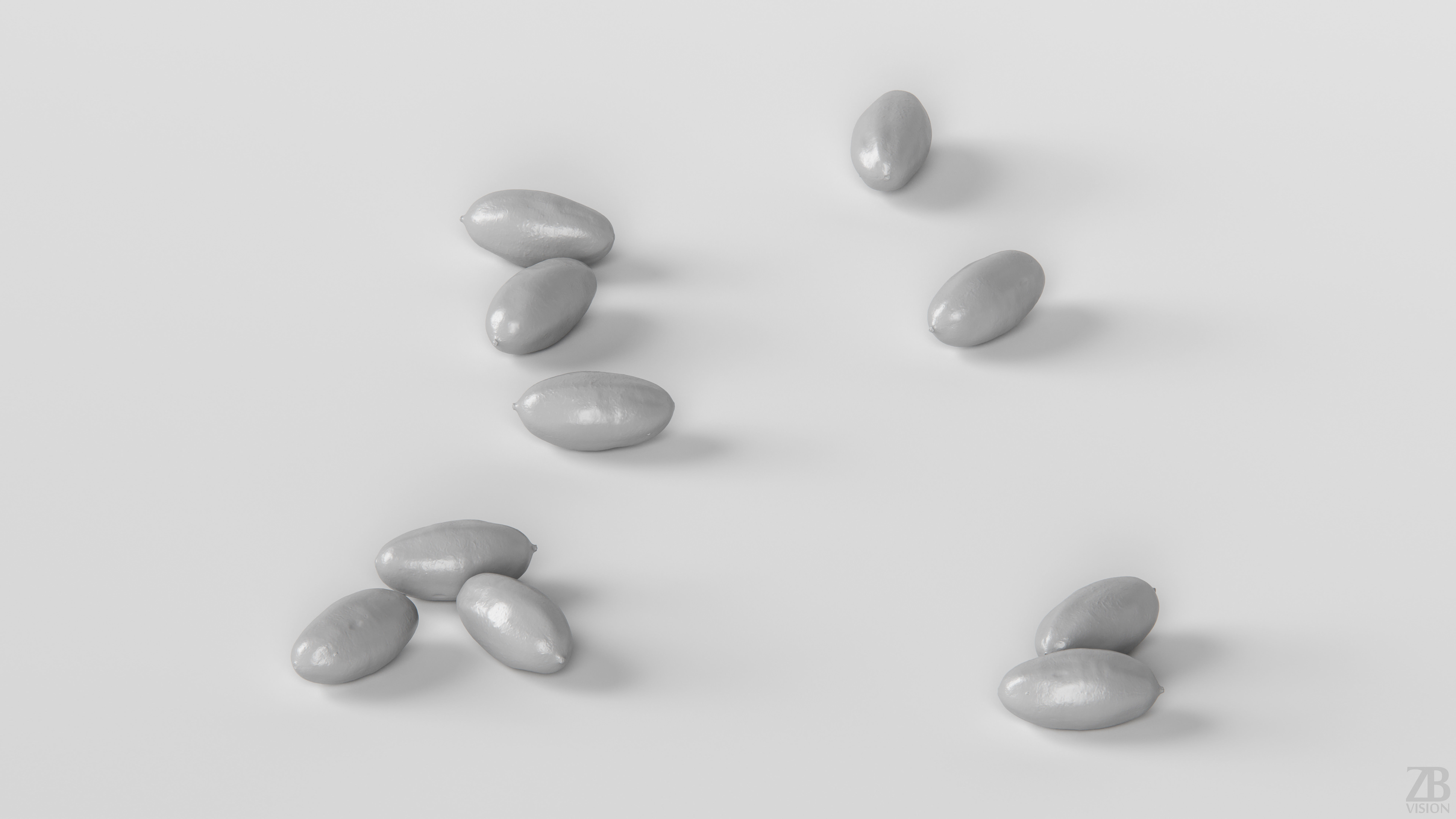 Cucamelon 3D model_3