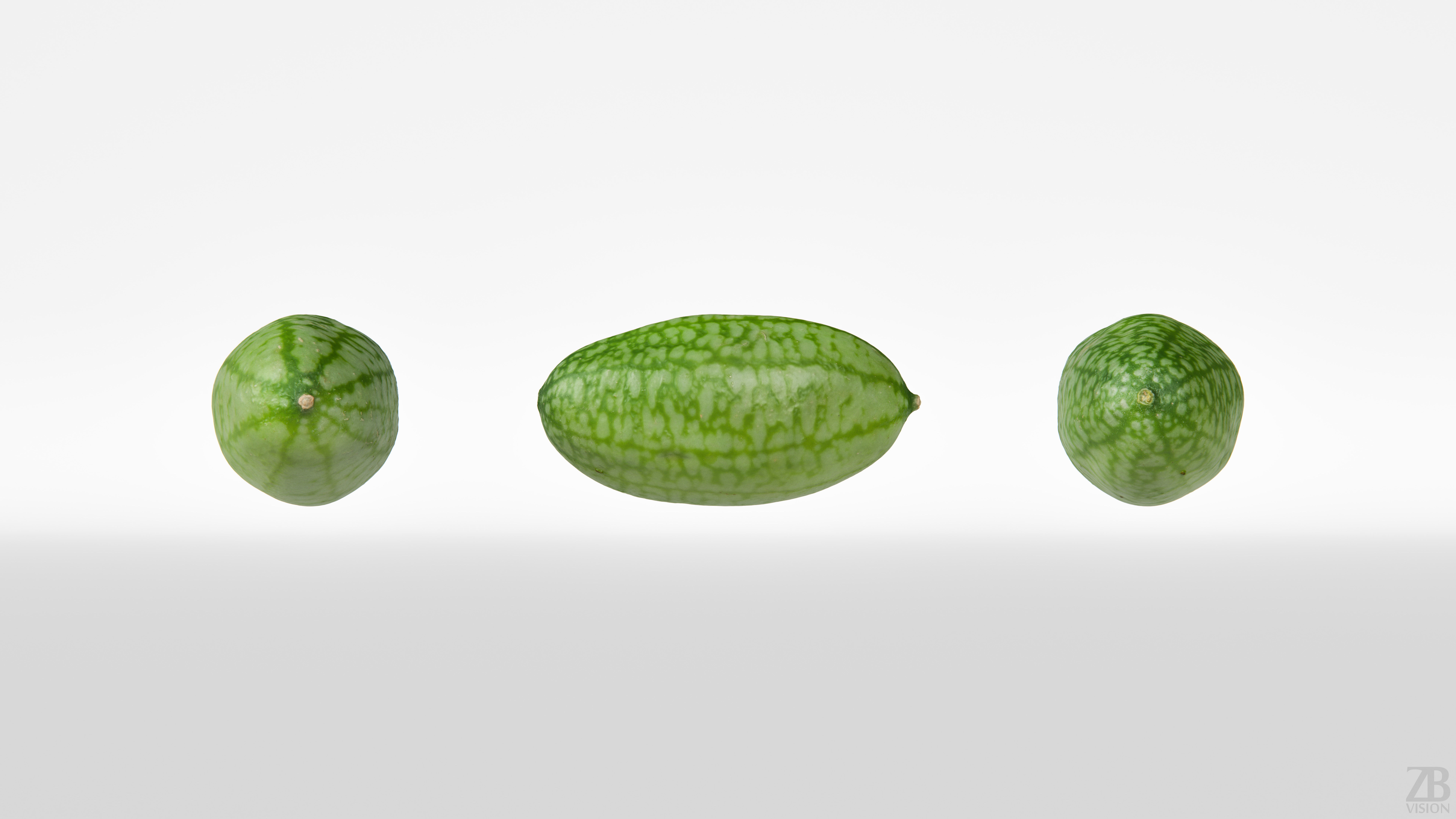 Cucamelon 3D model_4
