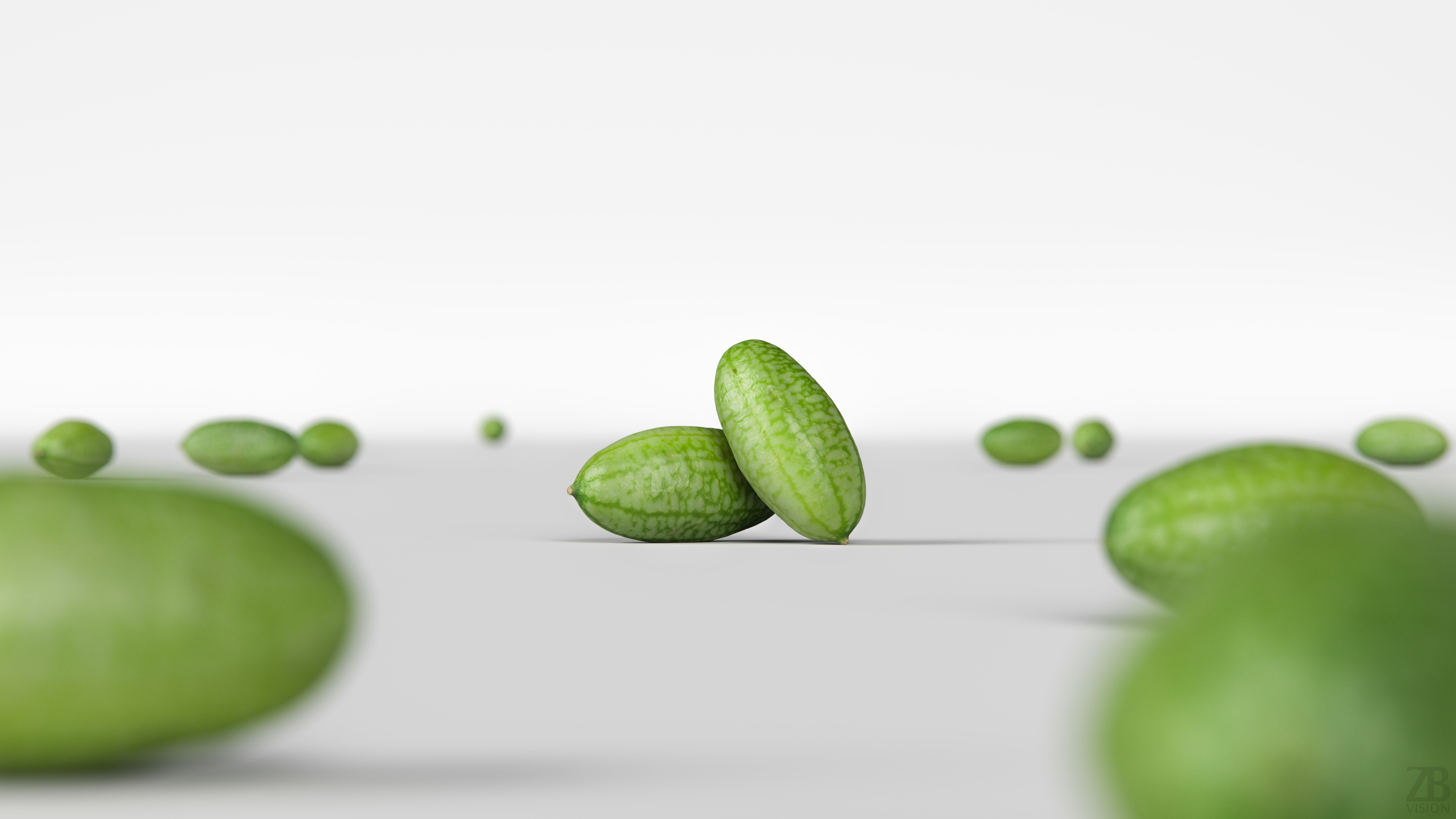 Cucamelon 3D model_1