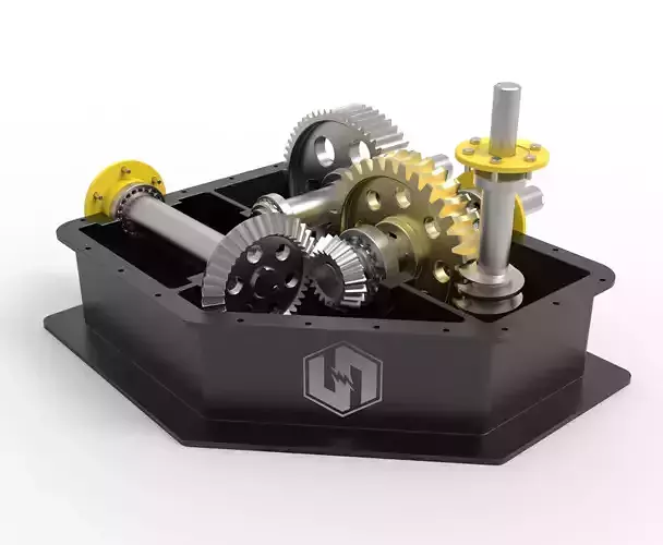 Gearbox 3D model