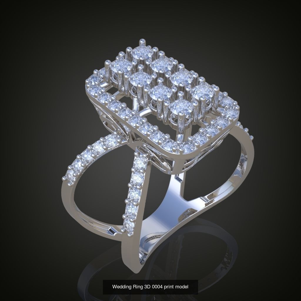 9My 20 Beautiful and graceful 3d printable ring models 3D Model Collection_3