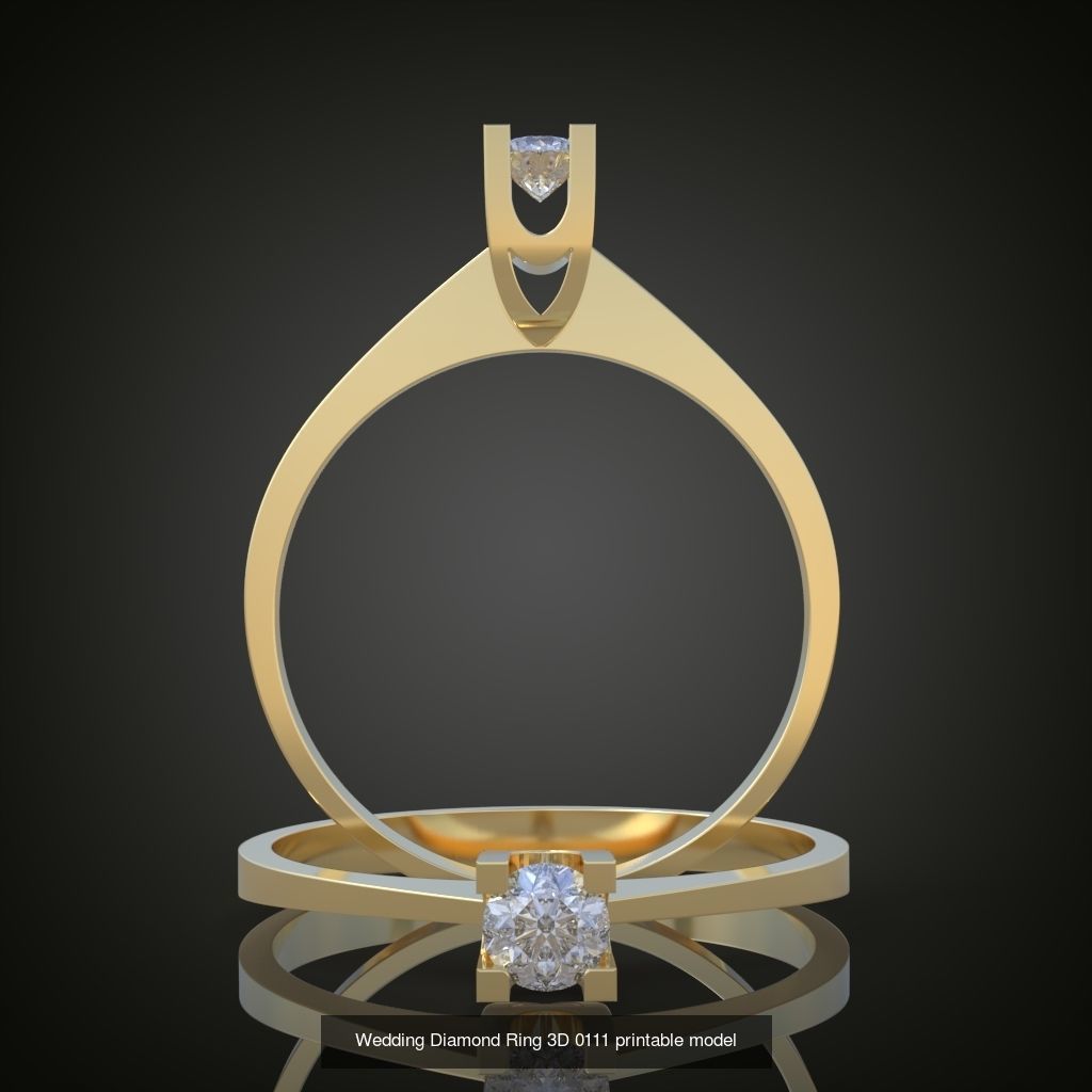 9My 20 Beautiful and graceful 3d printable ring models 3D Model Collection_19