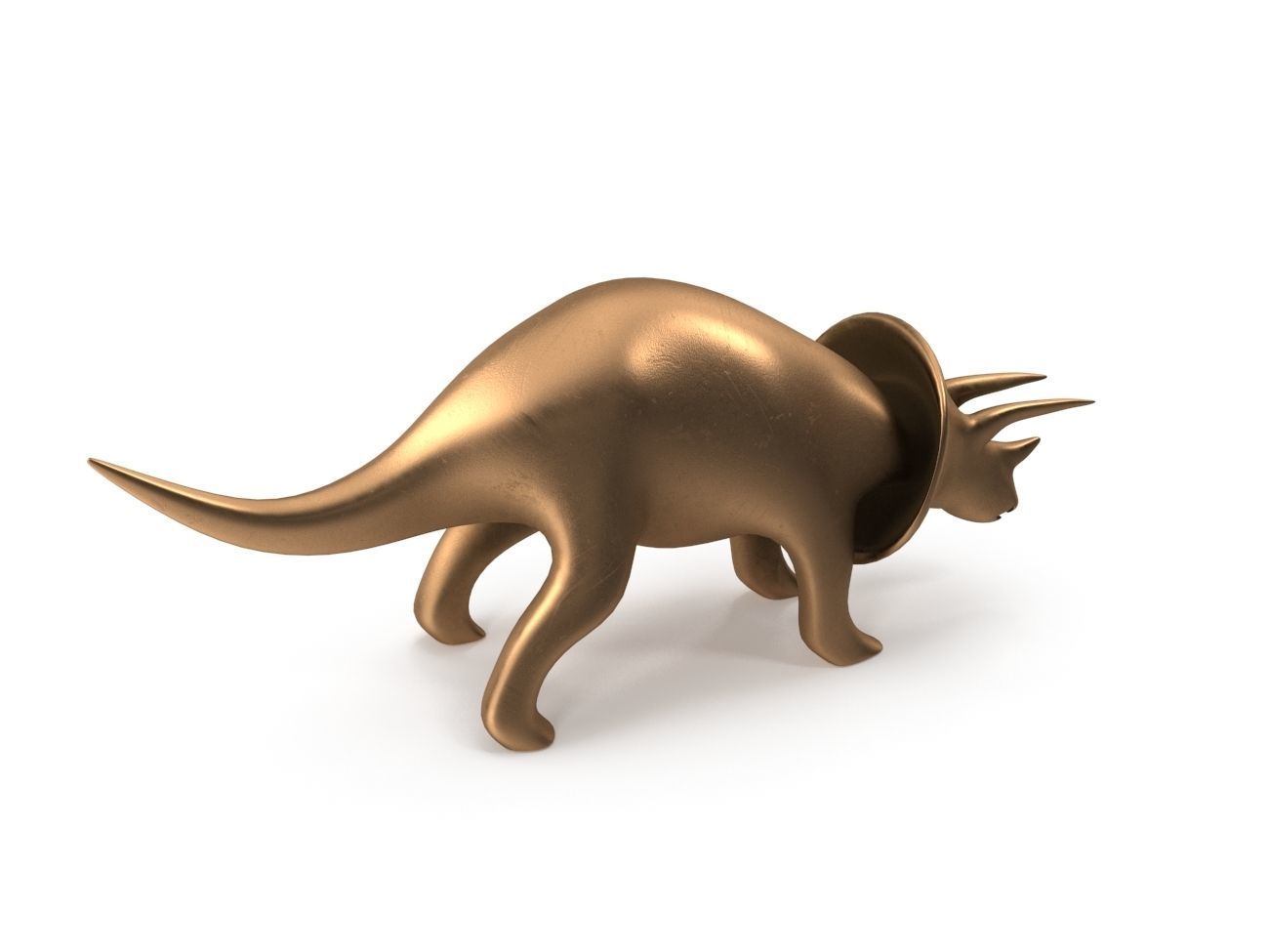 Dinosaurs Triceratops PBR Low-poly 3D model_3