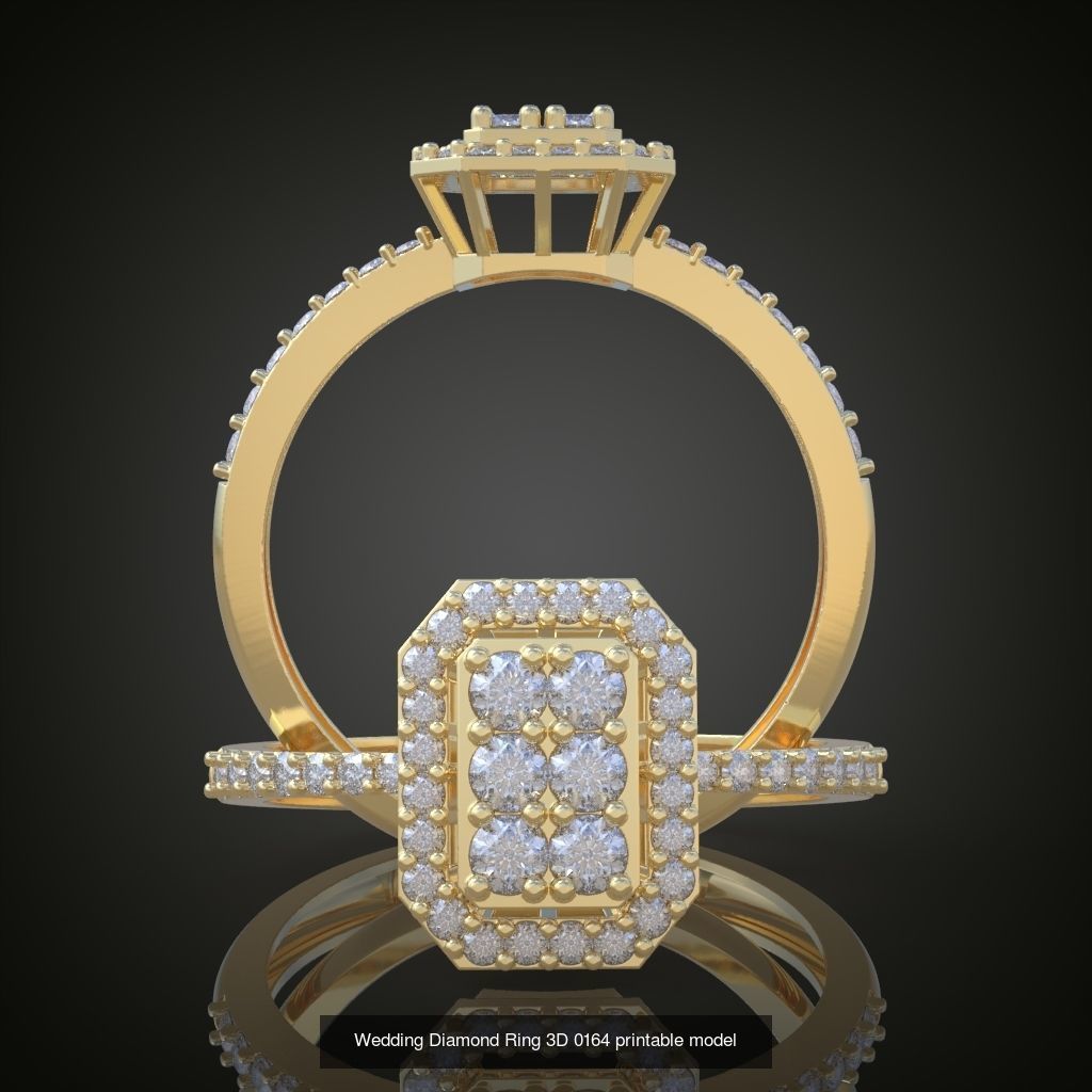 9My 60 Beautiful and graceful 3d printable ring models  3D Model Collection_31