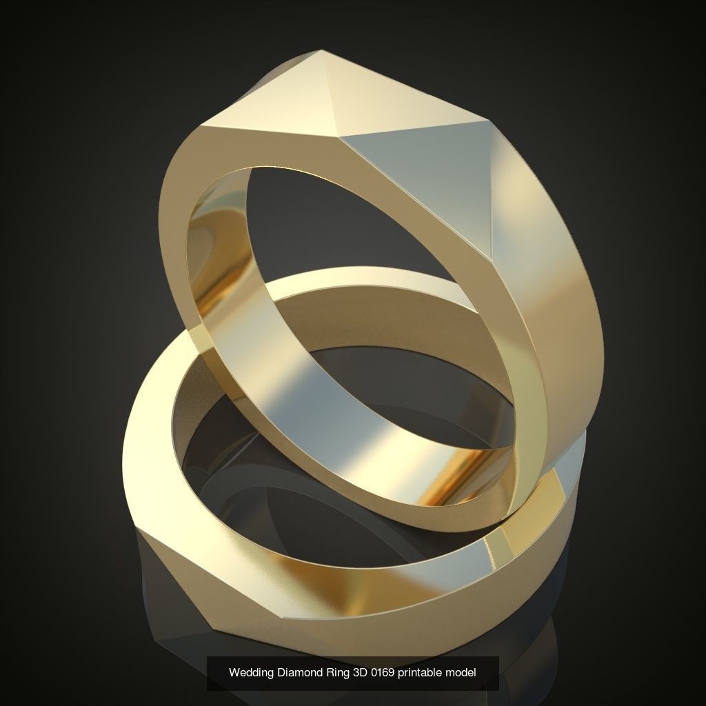 9My 60 Beautiful and graceful 3d printable ring models  3D Model Collection_36