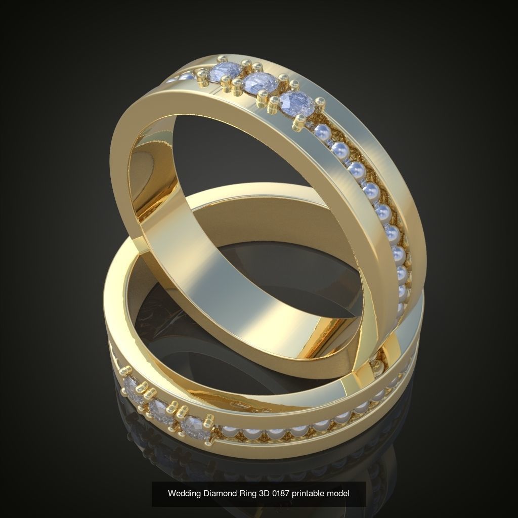 9My 60 Beautiful and graceful 3d printable ring models  3D Model Collection_54