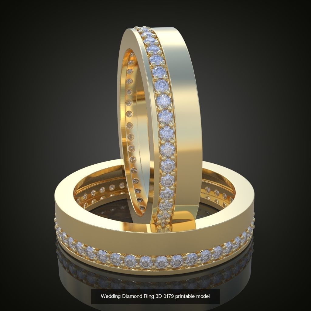 9My 60 Beautiful and graceful 3d printable ring models  3D Model Collection_46