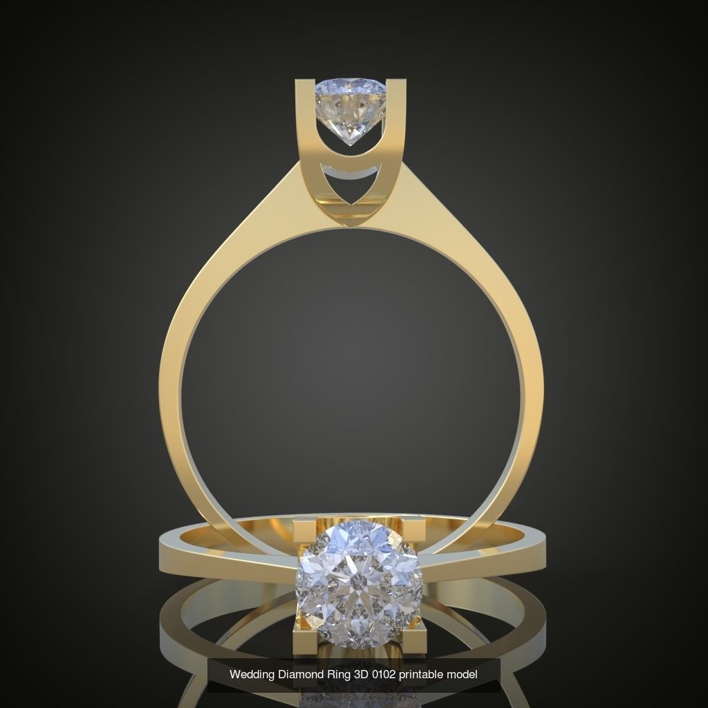 9My 60 Beautiful and graceful 3d printable ring models  3D Model Collection_20