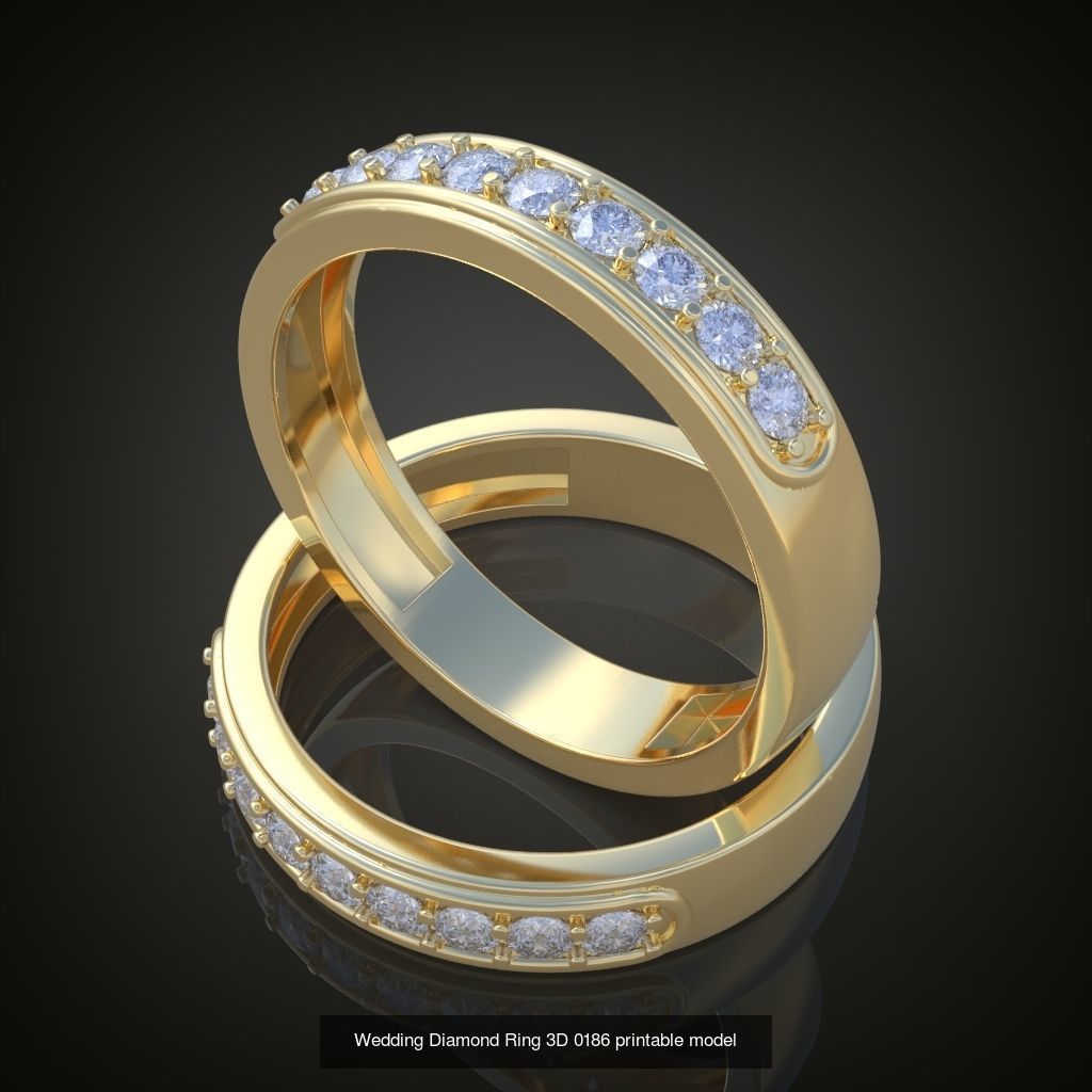 9My 60 Beautiful and graceful 3d printable ring models  3D Model Collection_53