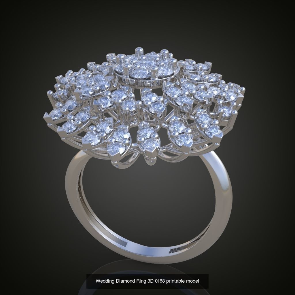 9My 60 Beautiful and graceful 3d printable ring models  3D Model Collection_35